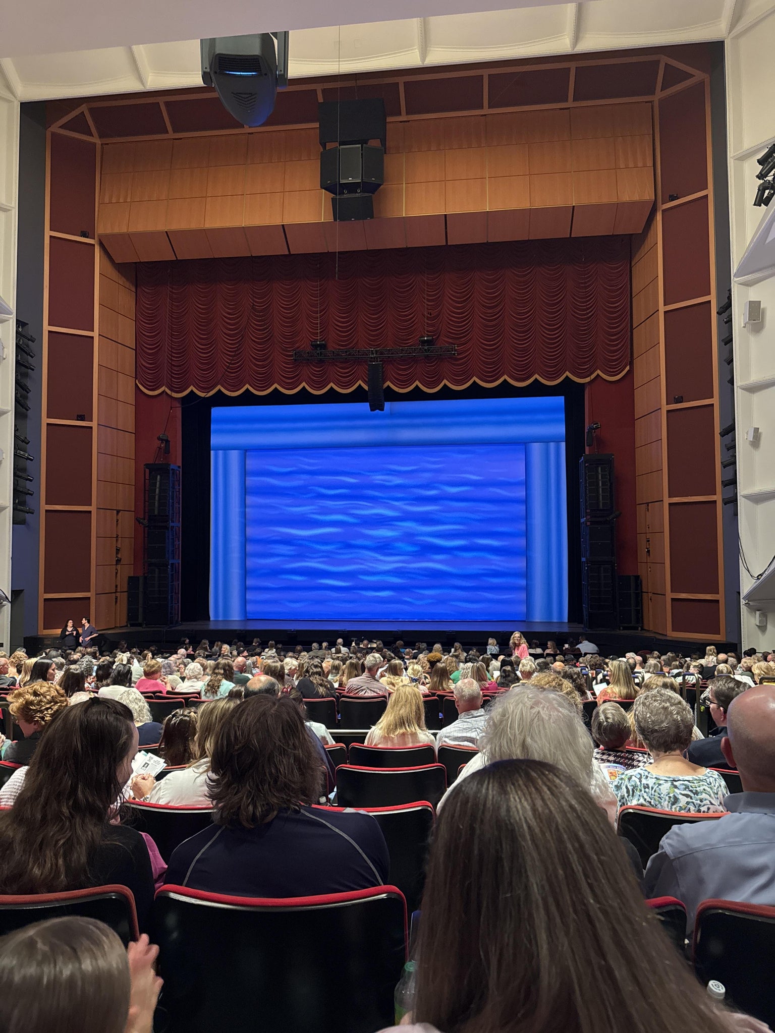 Real Fan View taken from Orchestra Right at Uihlein Hall at Marcus Center for the Performing Arts by Kristen H