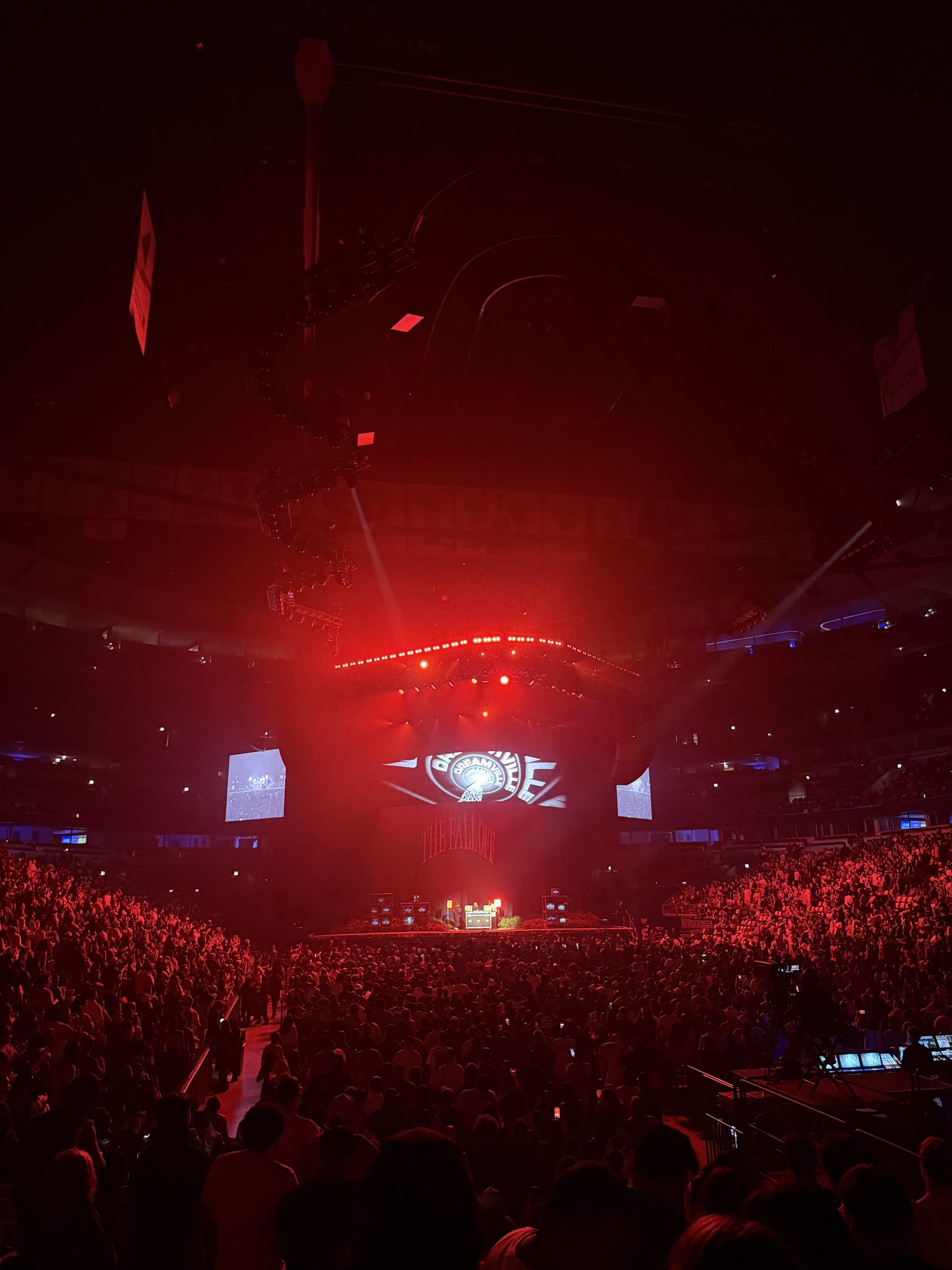 Vue réelle des fans prise de la Section 107 au site United Center par Edgar K