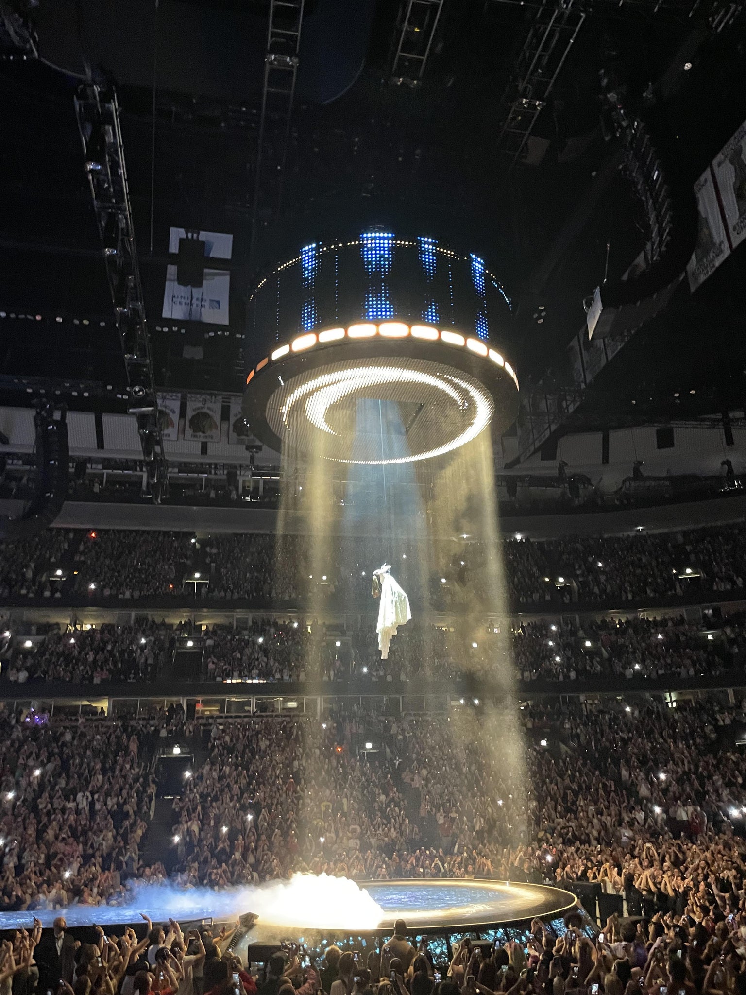 Real Fan View taken from Section 111 at United Center by Anonymous User