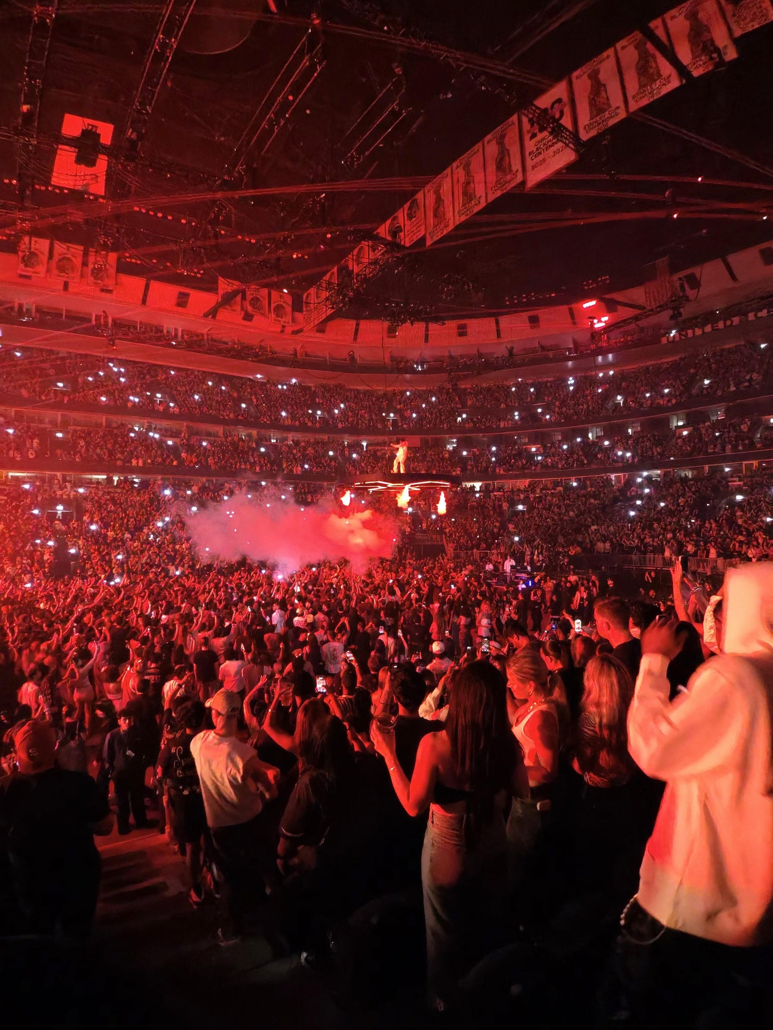 Real Fan View taken from Section 112 at United Center by Emmanuel A