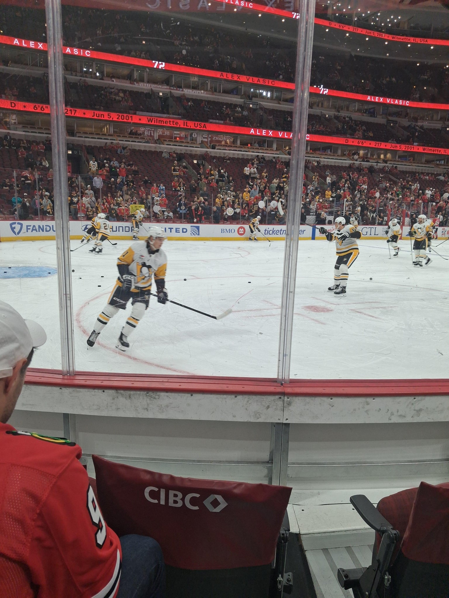 Real Fan View taken from Section 114 at United Center by Nicole G