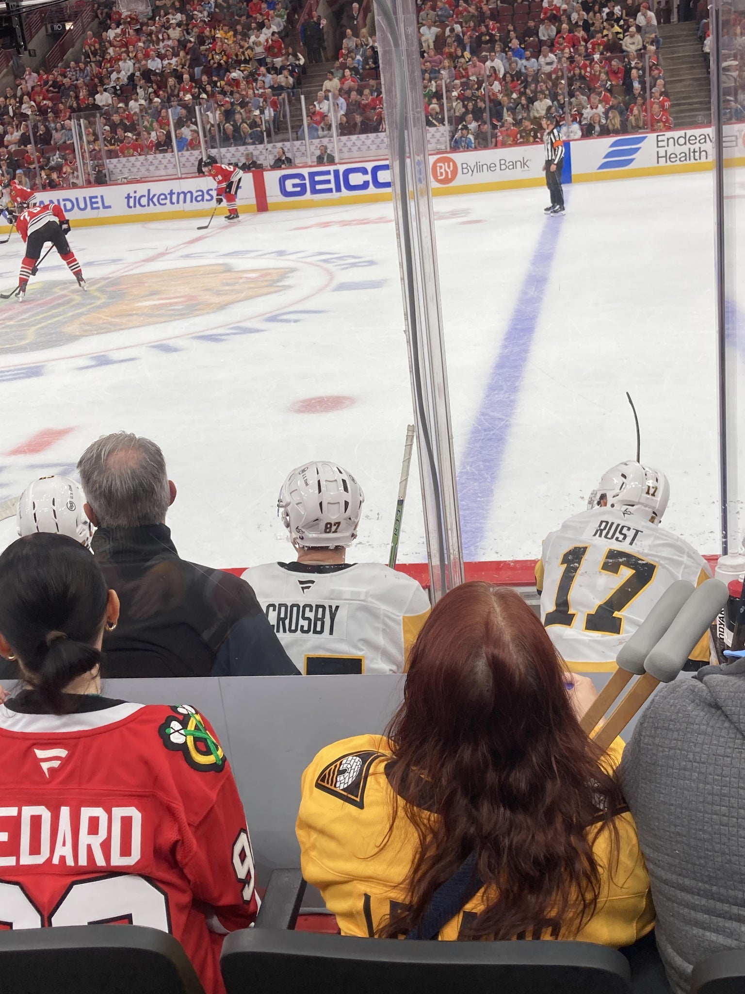 Real Fan View taken from Section 122 at United Center by Anonymous User