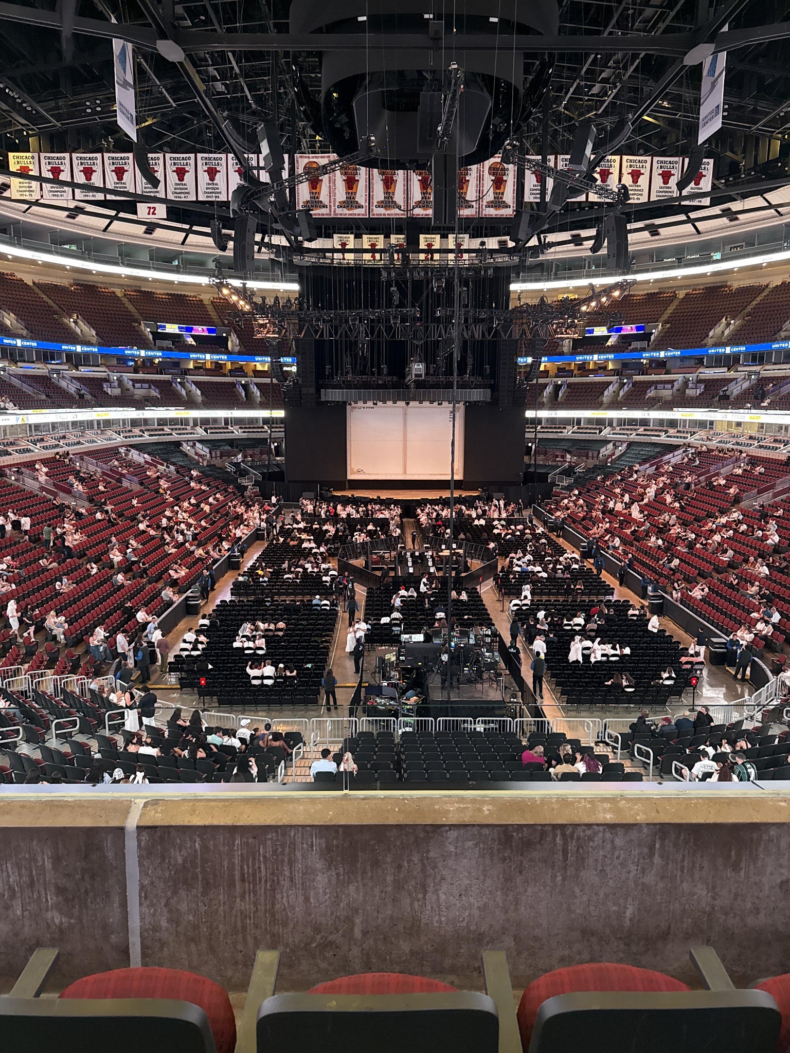 Real Fan View taken from Section 209 at United Center by Kate S