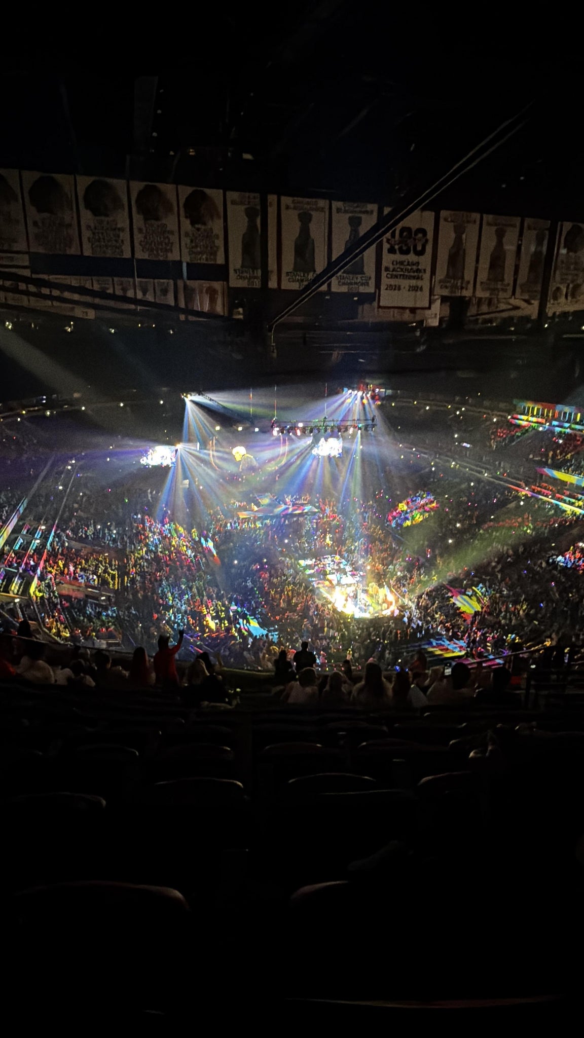 Real Fan View taken from Section 310 at United Center by Yesica I