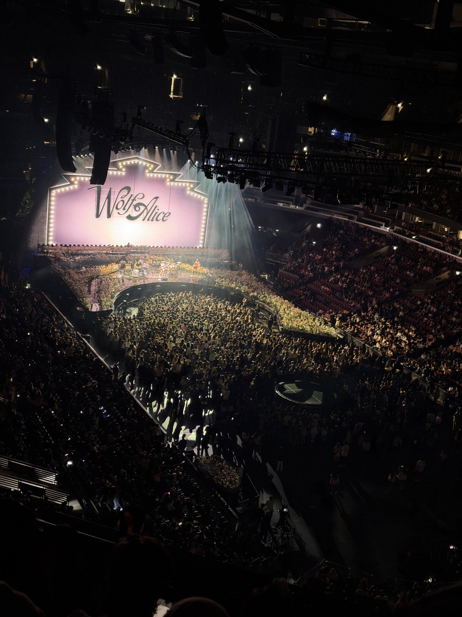 Real Fan View taken from Section 312 at United Center by Kyler J