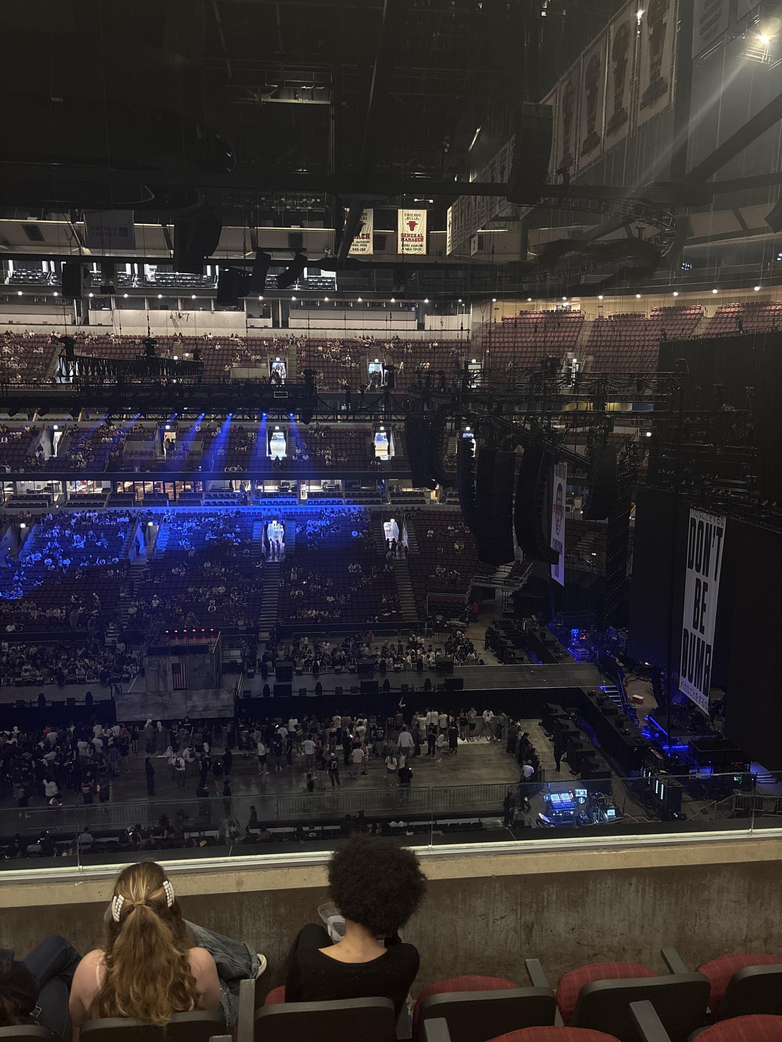 Real Fan View taken from Section 333 at United Center by Olivia W
