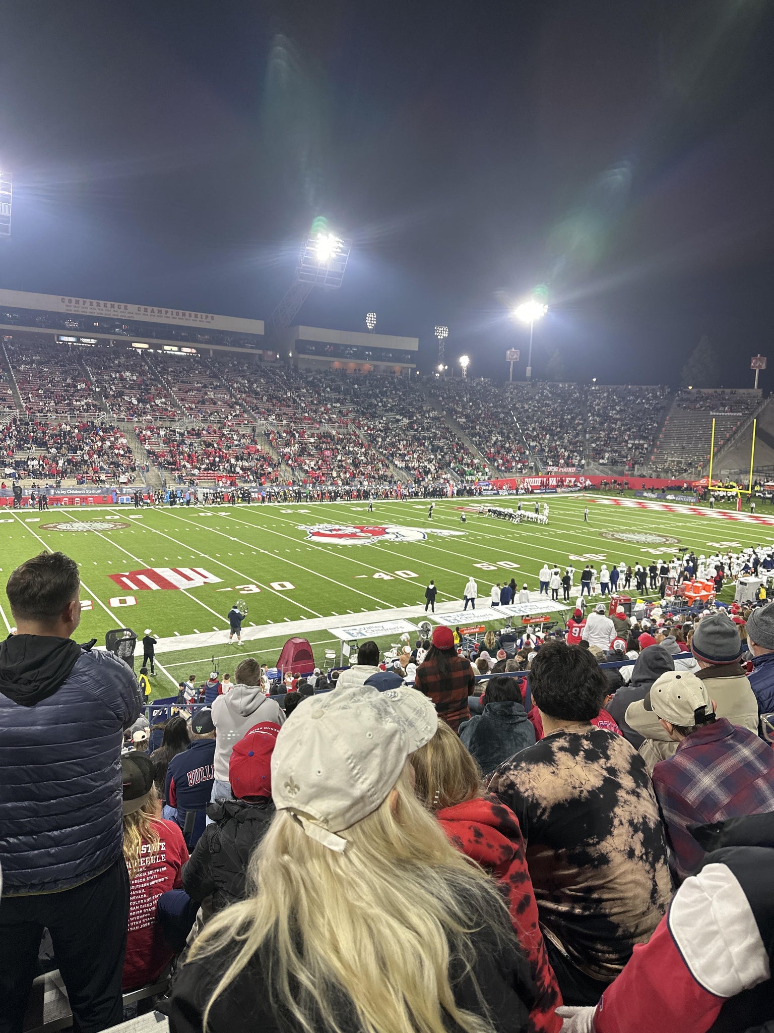 Real Fan View taken from Section 14 at Valley Children's Stadium by Raj B