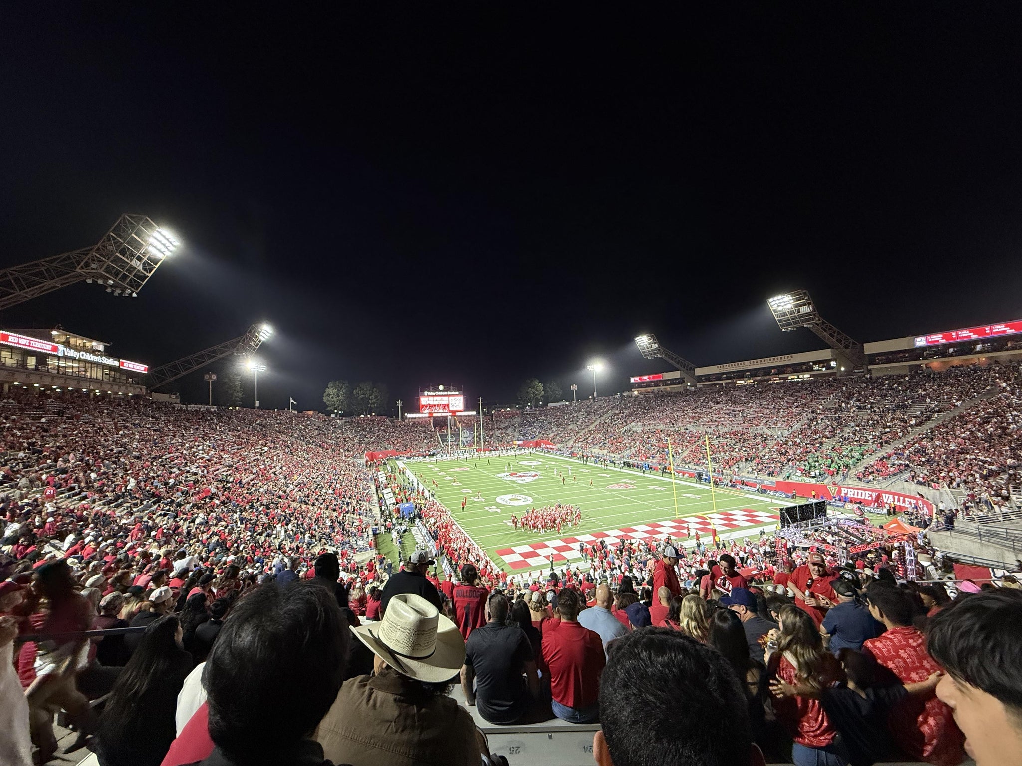 Real Fan View taken from Section 3 at Valley Children's Stadium by Jose V