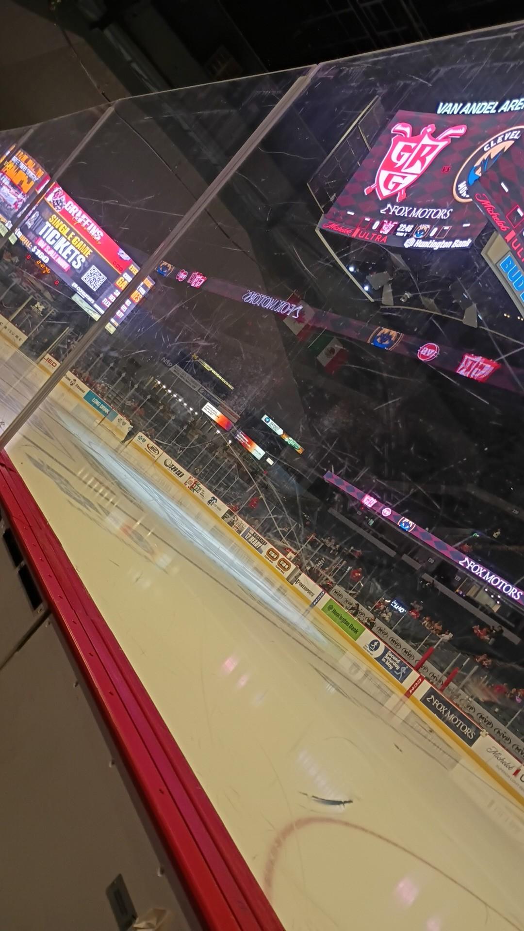 Real Fan View taken from Section 106 at Van Andel Arena by Jordan A