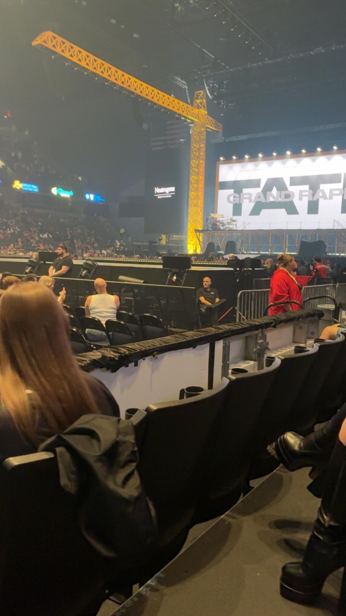 Real Fan View taken from Section 123 at Van Andel Arena by Colton D