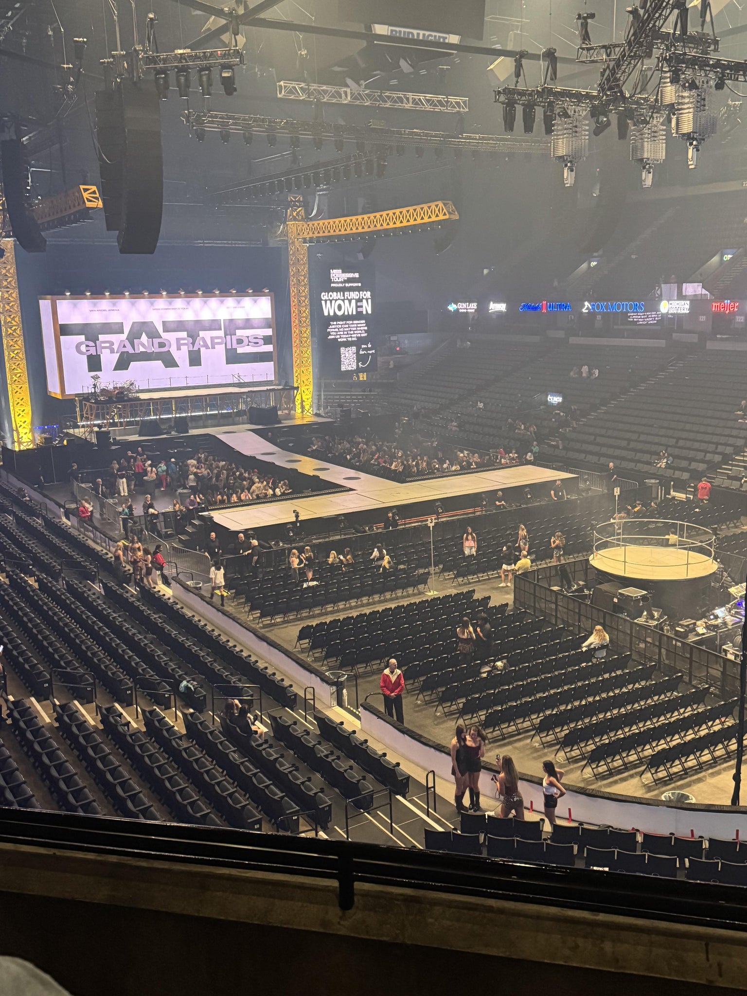 Real Fan View taken from Section 204 at Van Andel Arena by Jayden V