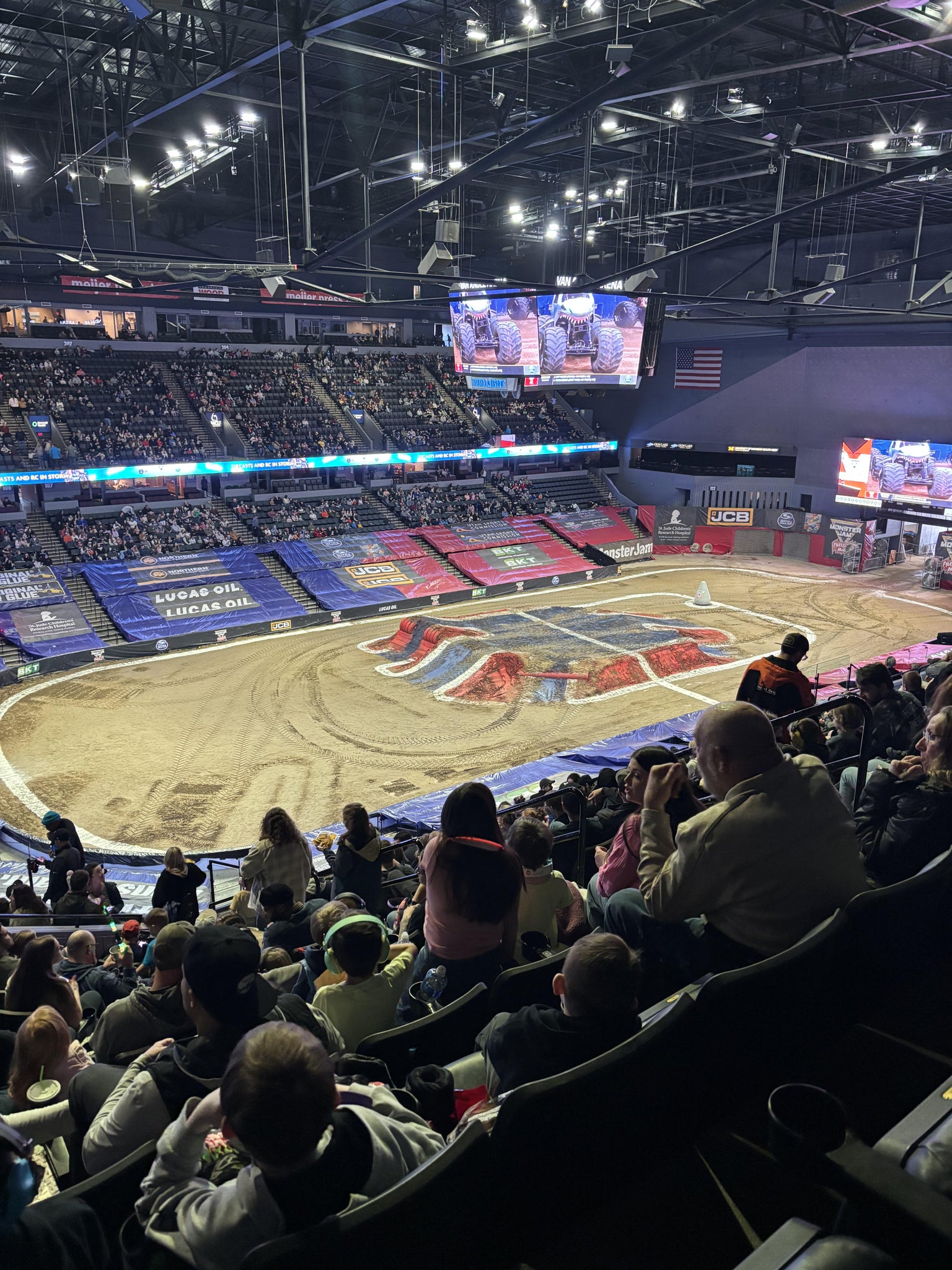 Real Fan View taken from Section 225 at Van Andel Arena by Barbara M