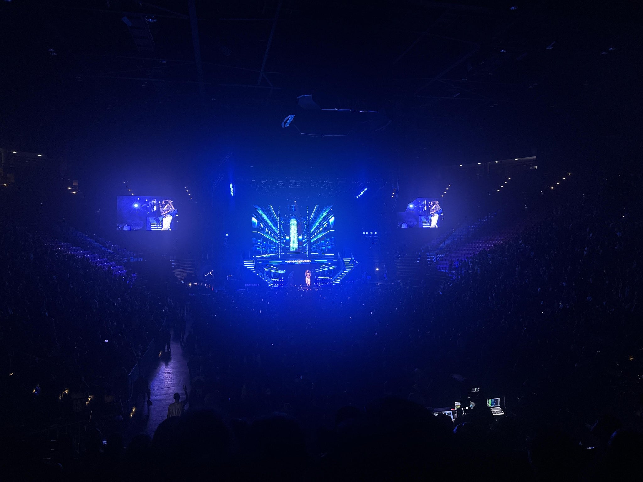 Real Fan View taken from Section V at Viejas Arena at Aztec Bowl by Karen P
