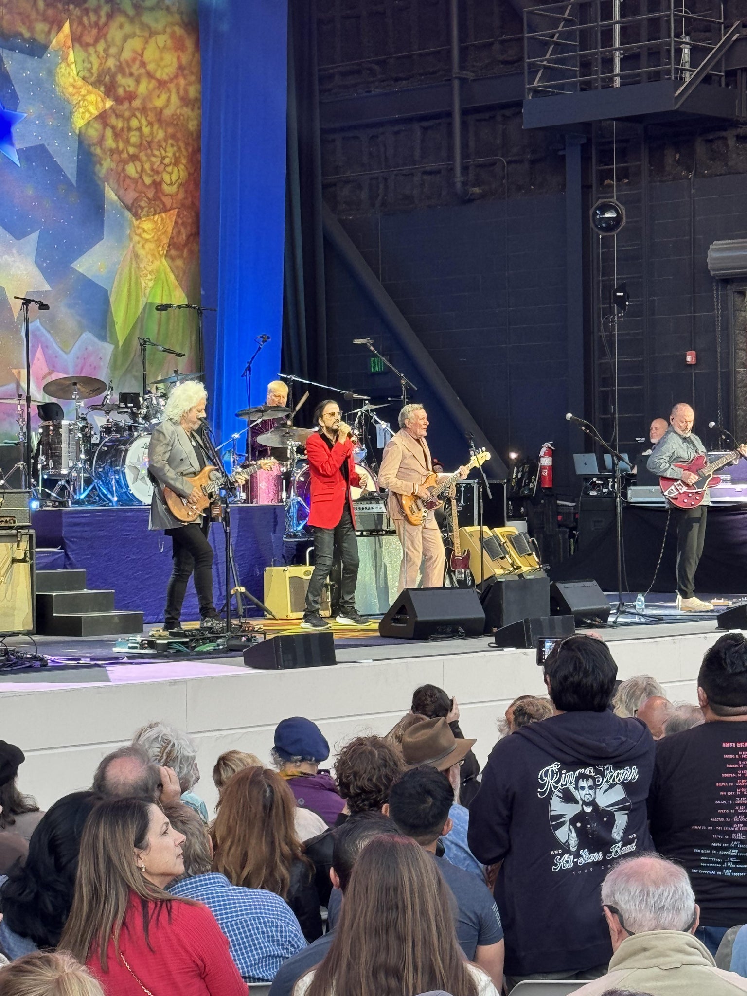 Real Fan View taken from Section 203 at Vina Robles Amphitheatre by Vilia W