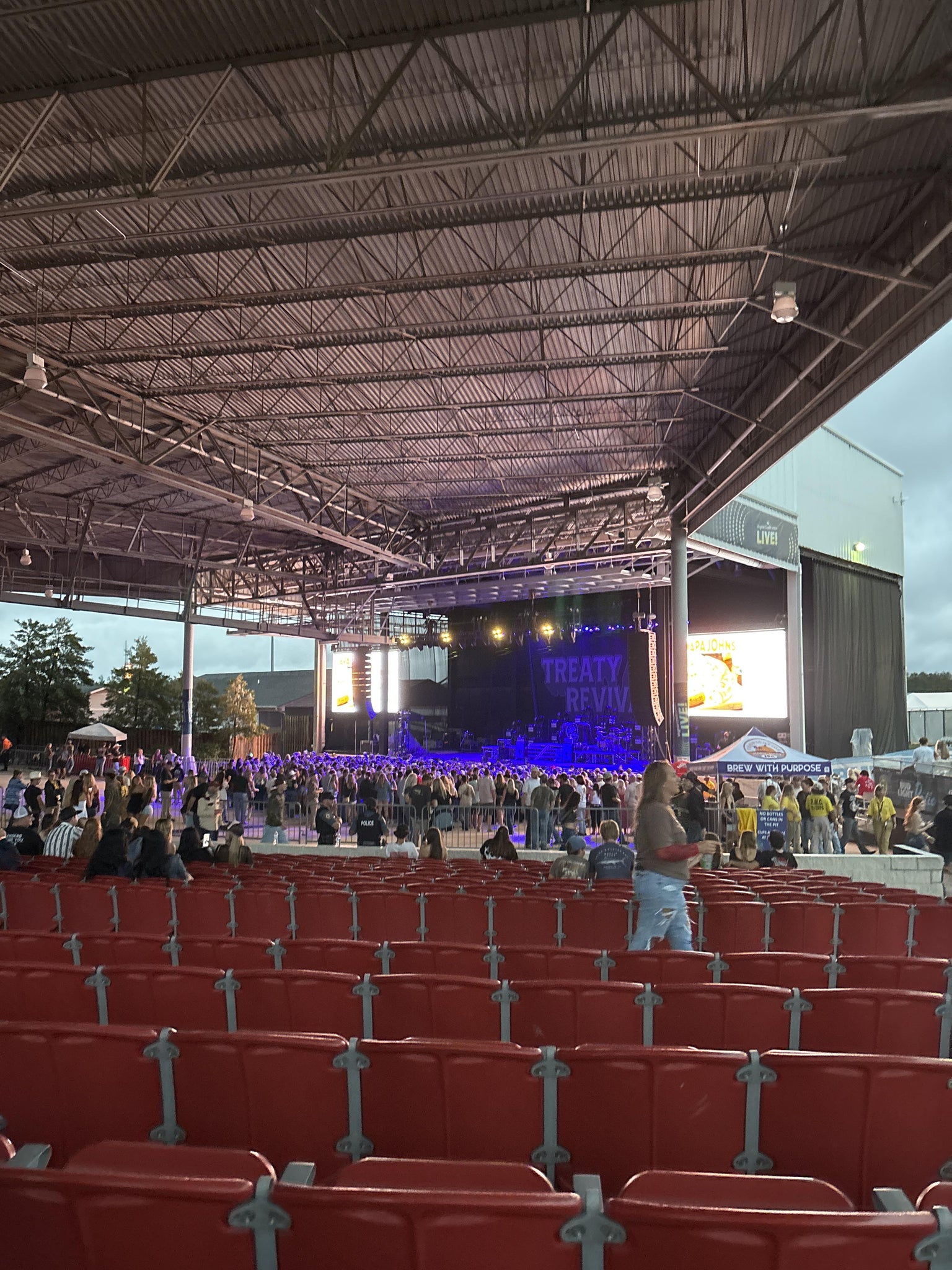 Real Fan View taken from Section D at Virginia Credit Union LIVE! at Richmond Raceway by Anonymous User