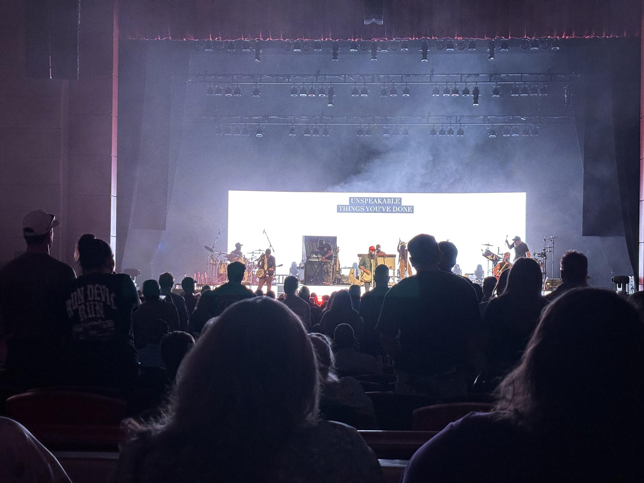 Real Fan View taken from Parterre at Wagner Noel Performing Arts Center by Kim lee S
