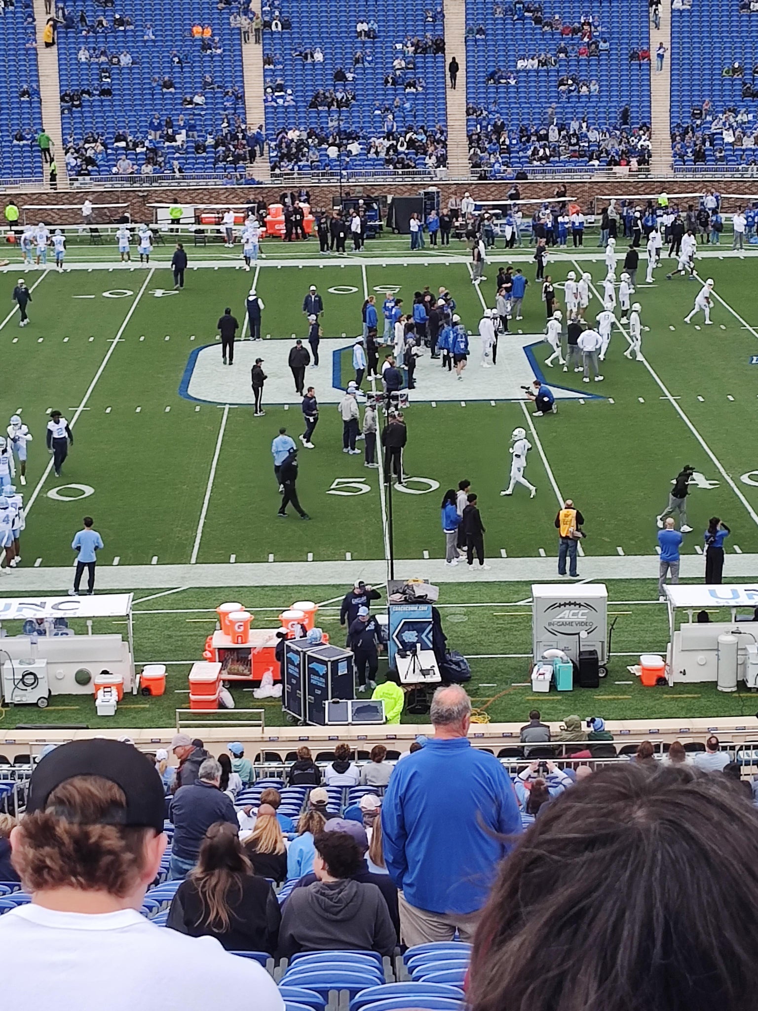 Real Fan View taken from Section 6 at Wallace Wade Stadium by Tom H