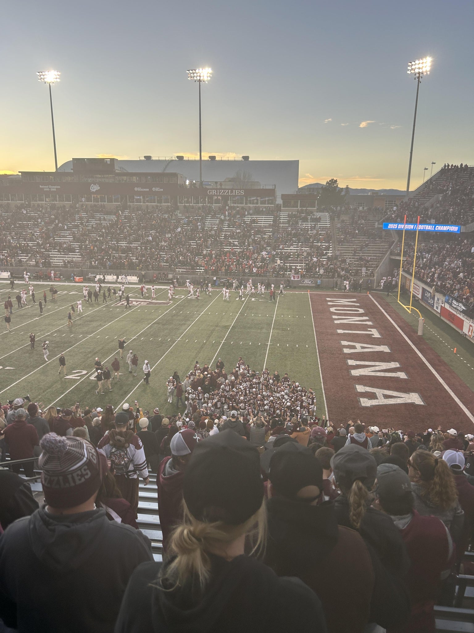 Real Fan View taken from Section 127 at Washington-Grizzly Stadium by Jordan W