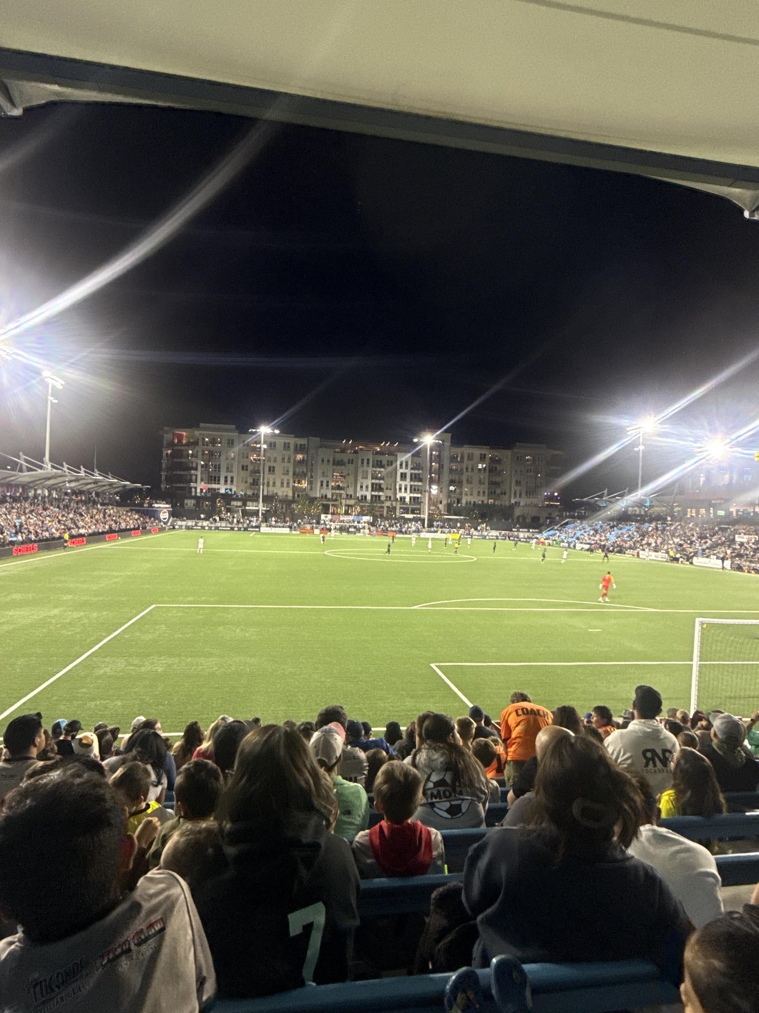 Real Fan View taken from Section 113 at Weidner Field by Blanca U