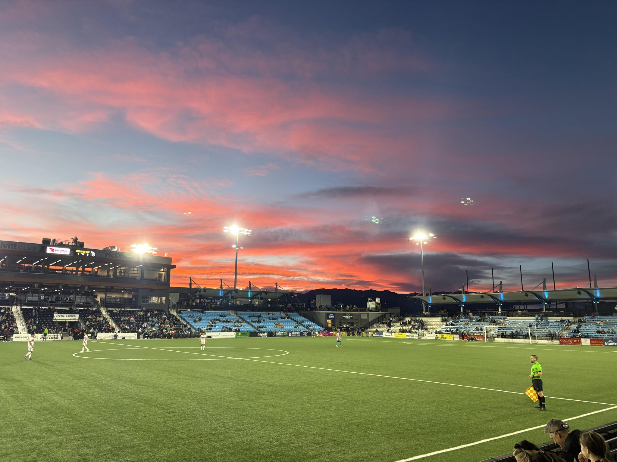 Real Fan View taken from Section 120 at Weidner Field by Ashley P