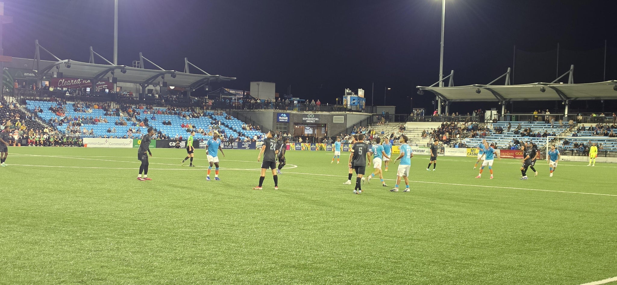 Real Fan View taken from Section 121 at Weidner Field by Lilliam V