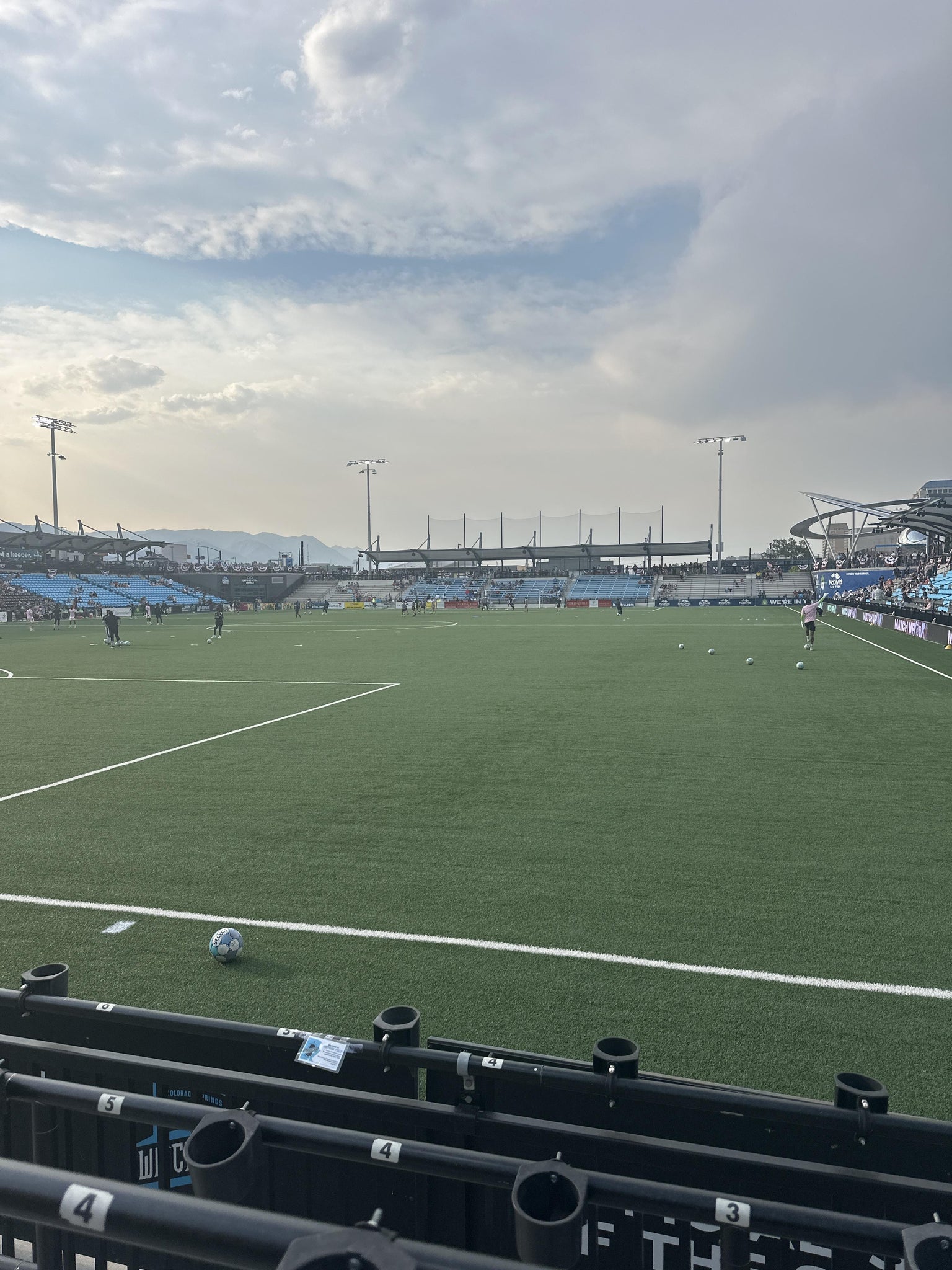 Real Fan View taken from Standing 125 at Weidner Field by Jason G