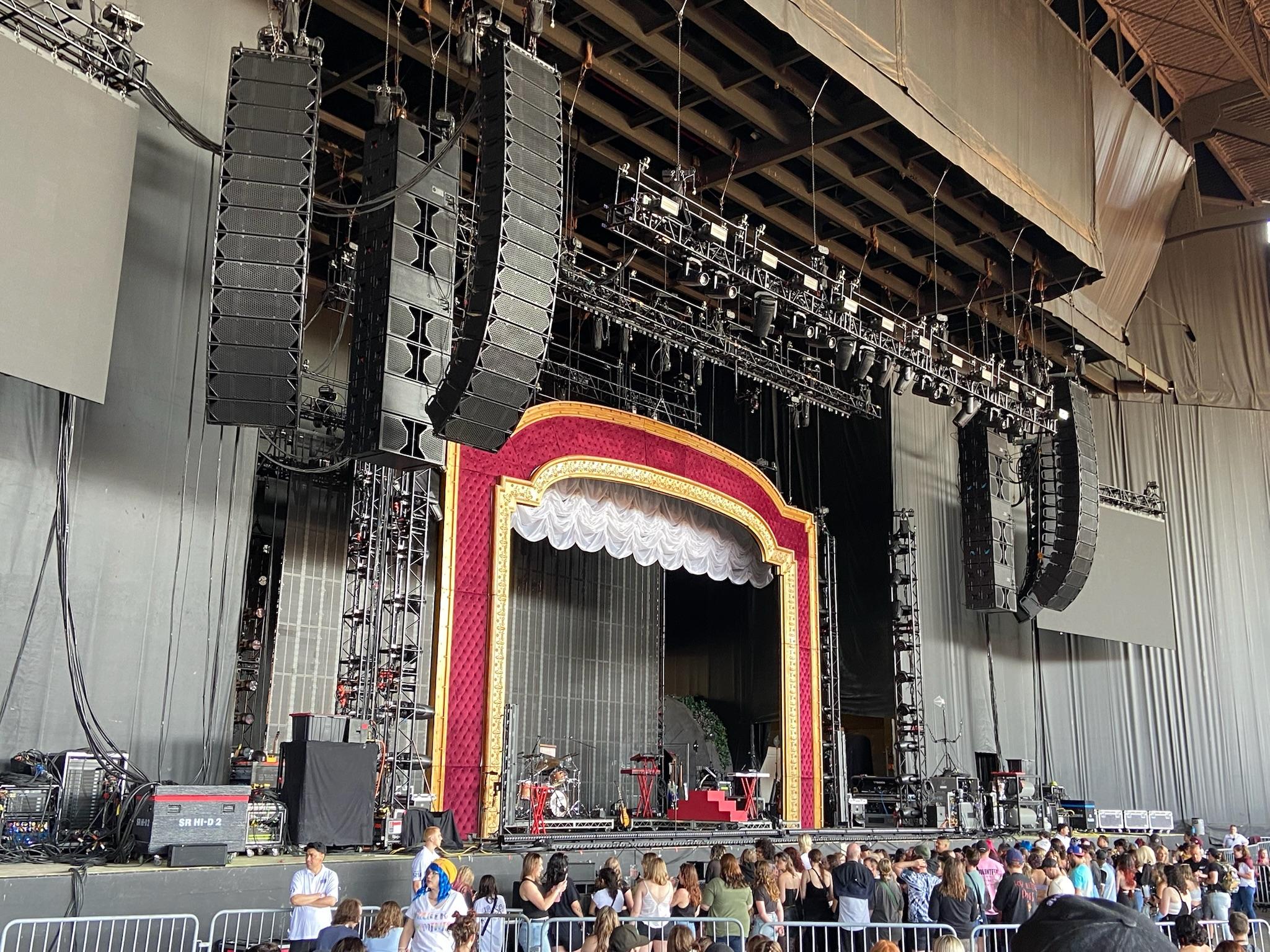 Real Fan View taken from Section 105 at White River Amphitheatre by Pria S