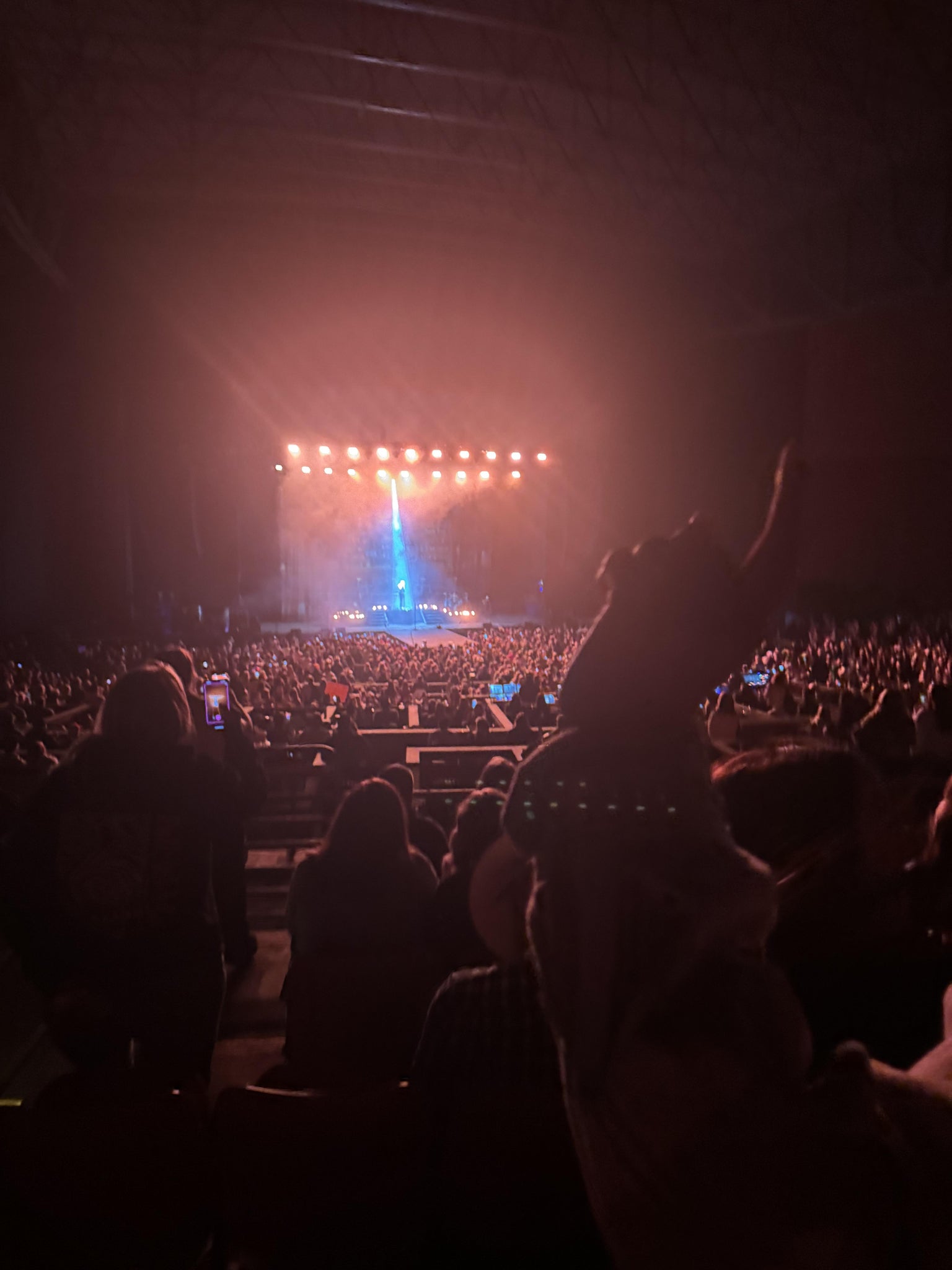 Real Fan View taken from Section 207 at White River Amphitheatre by Hannah M