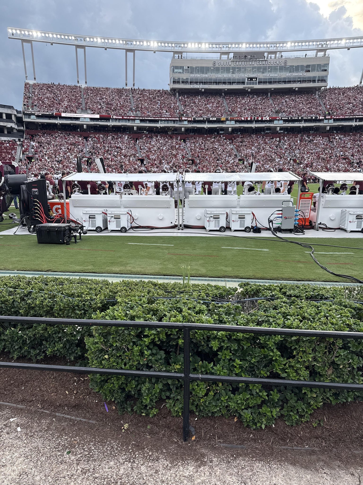 Real Fan View taken from Section 20 at Williams-Brice Stadium by Caleb P