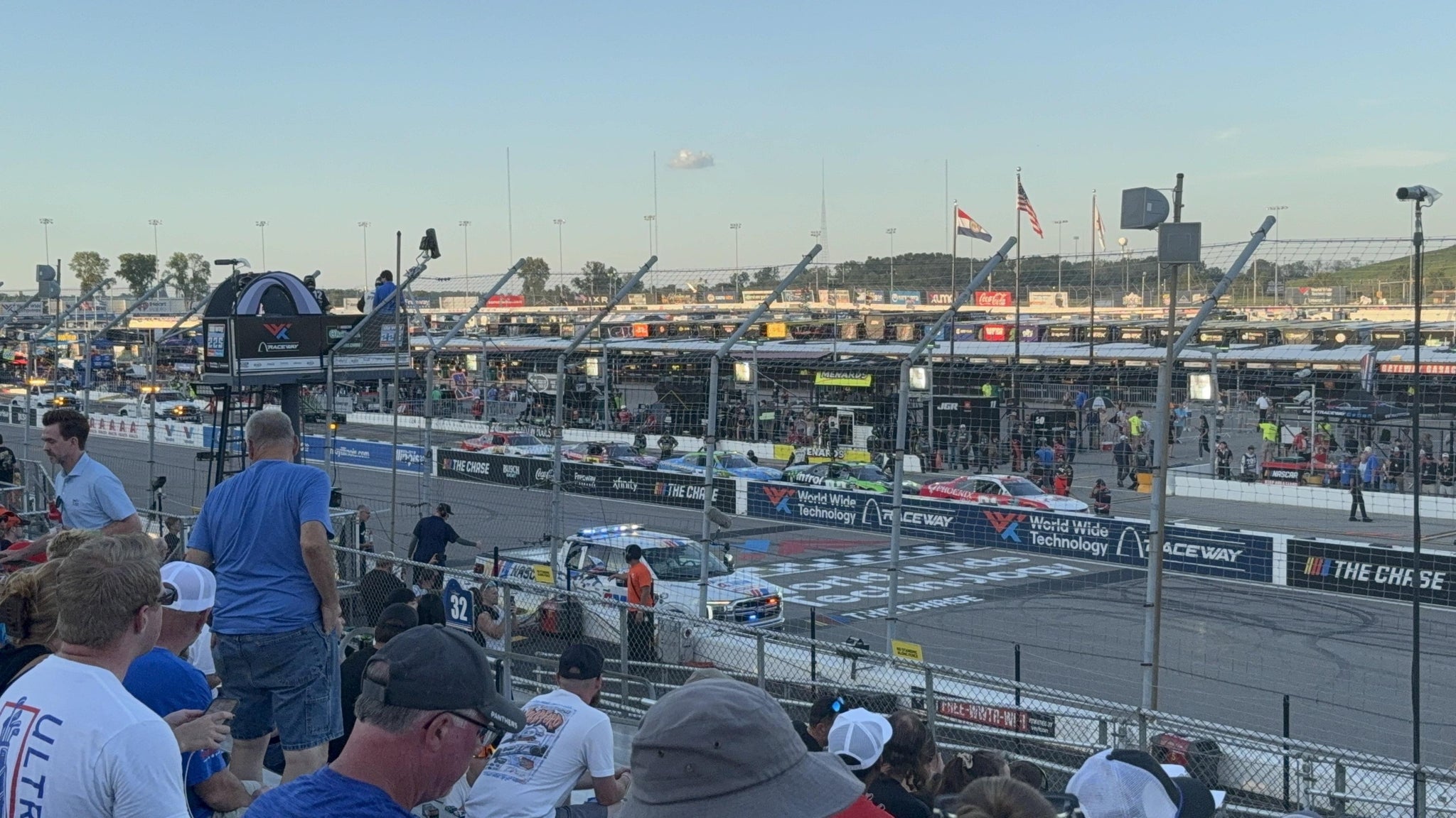 Real Fan View taken from Section 31 at World Wide Technology Raceway at Gateway by Leeanne G