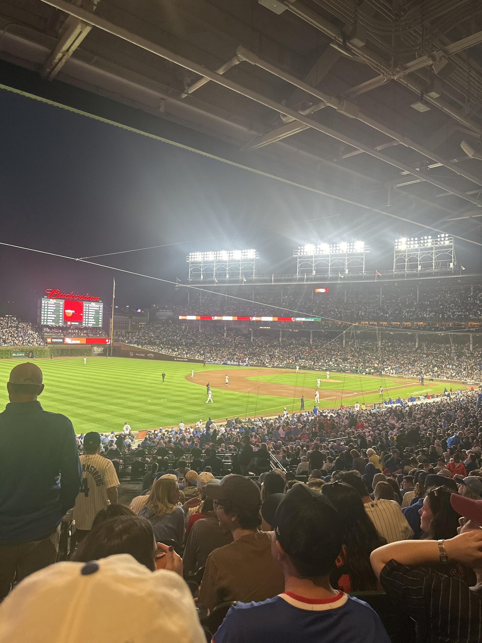 Real Fan View taken from Section 205 at Wrigley Field by Dirk W