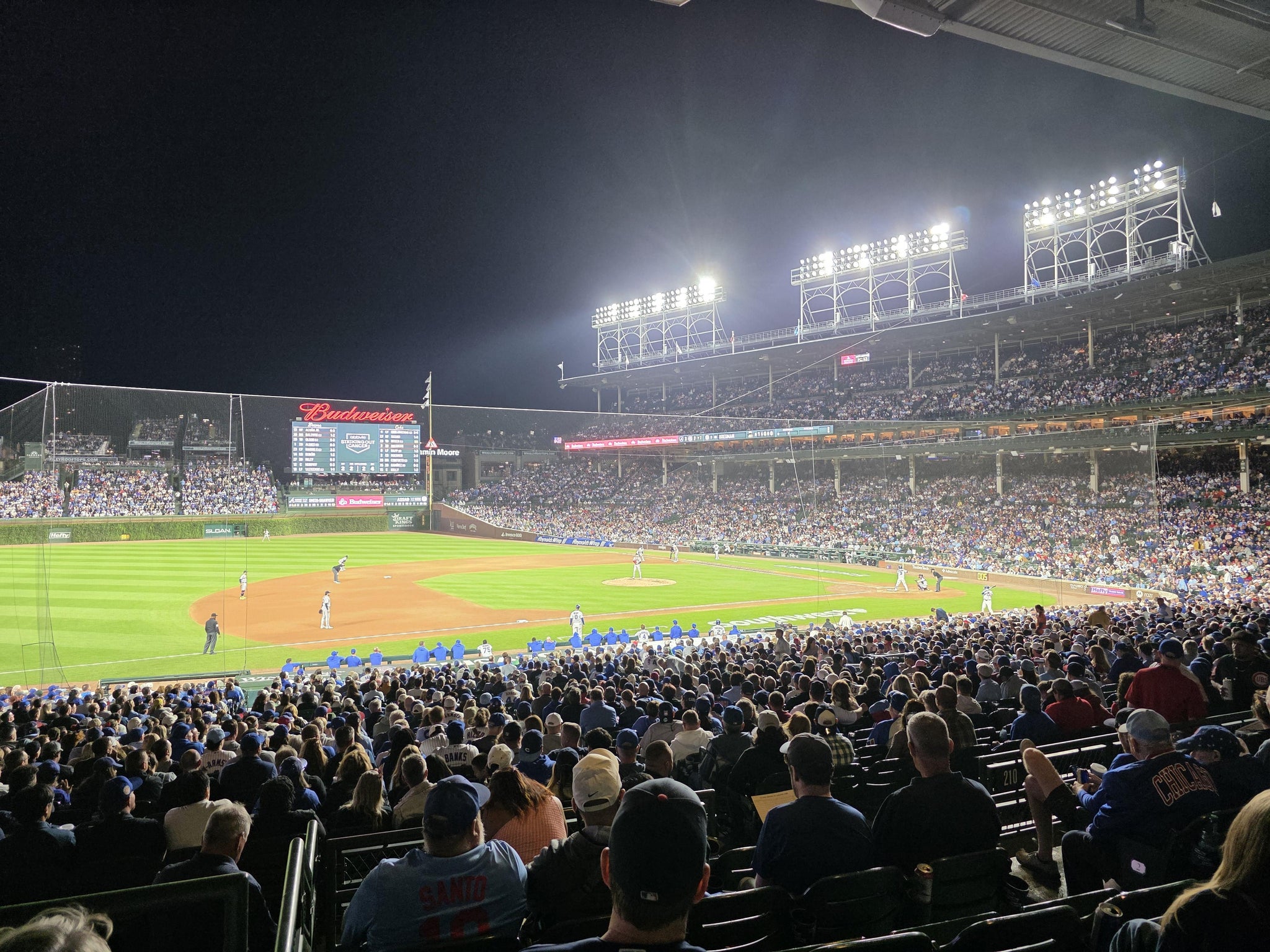 Real Fan View taken from Section 209 at Wrigley Field by Nicholas-george K