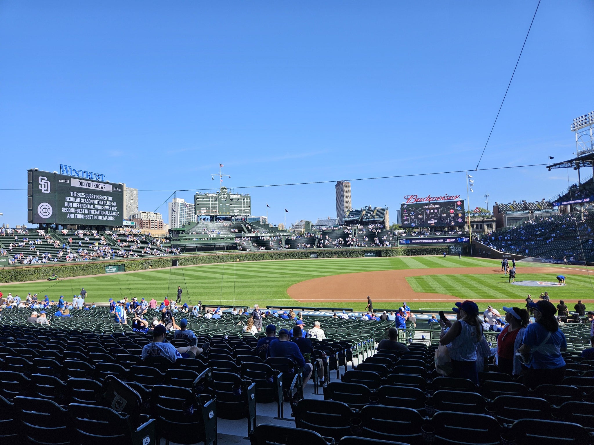 Real Fan View taken from Section 210 at Wrigley Field by Elliott V