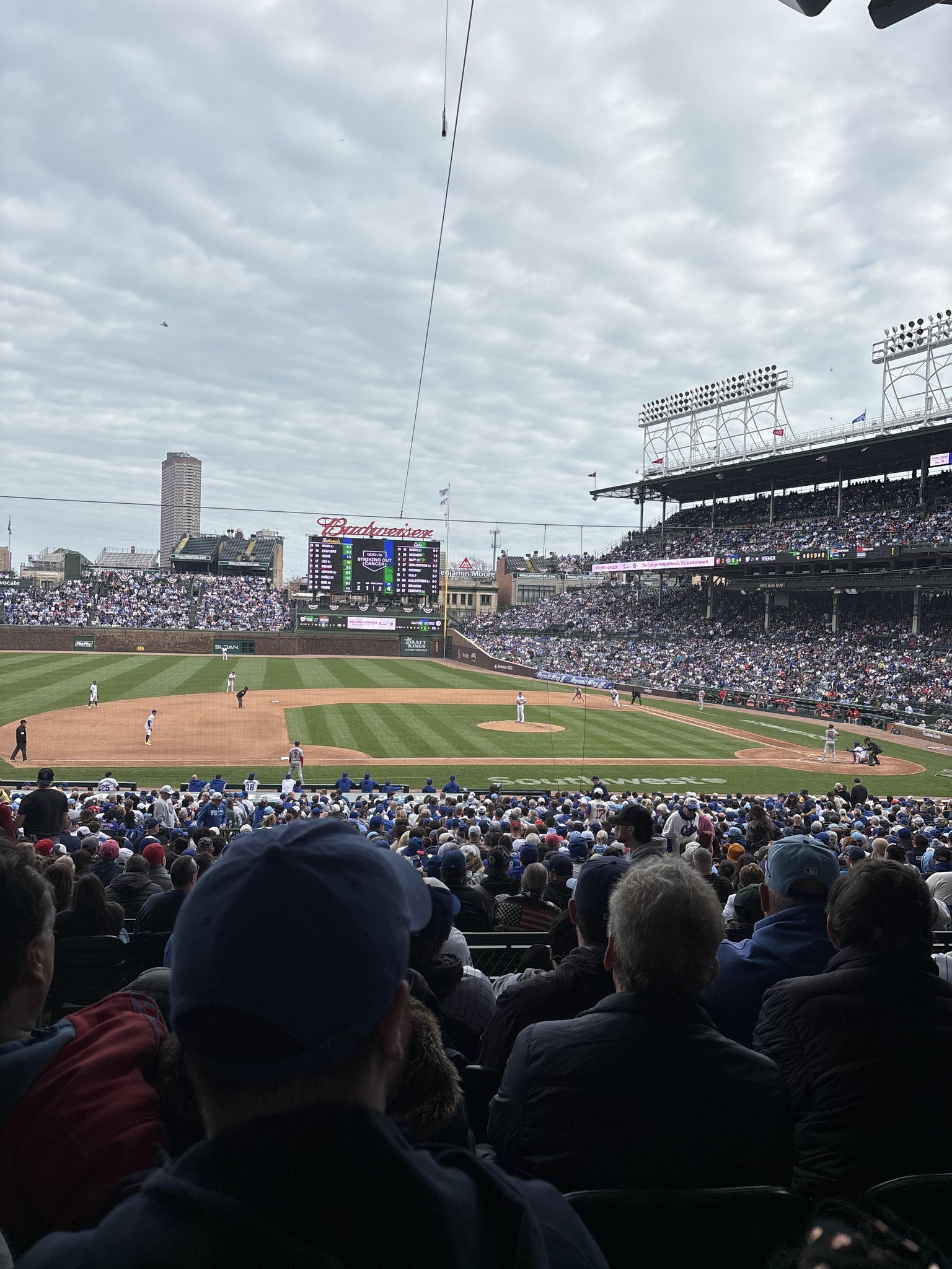 Real Fan View taken from Section 212 at Wrigley Field by Yulisa A