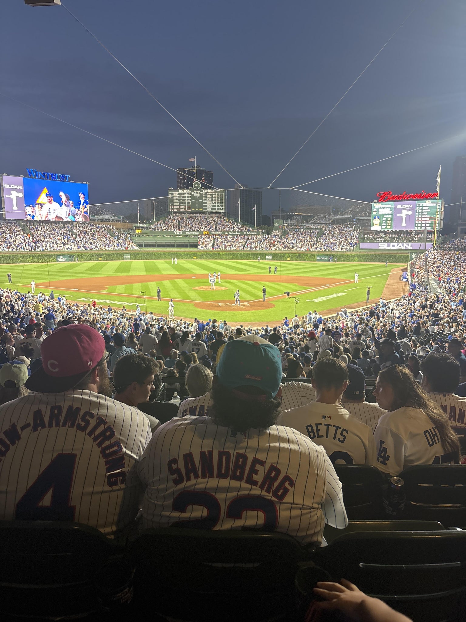 Real Fan View taken from Section 216 at Wrigley Field by Emerson J