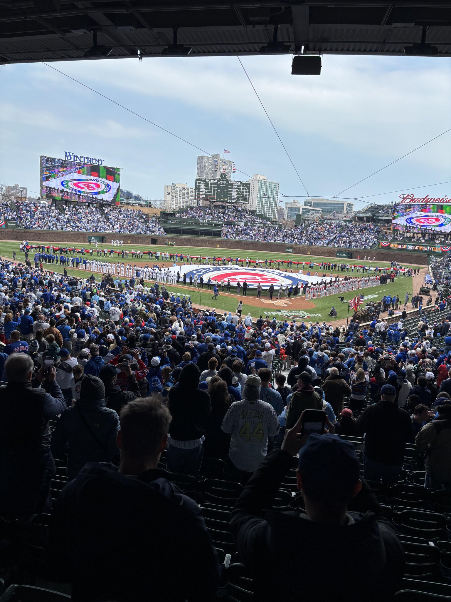 Real Fan View taken from Section 216 at Wrigley Field by David M