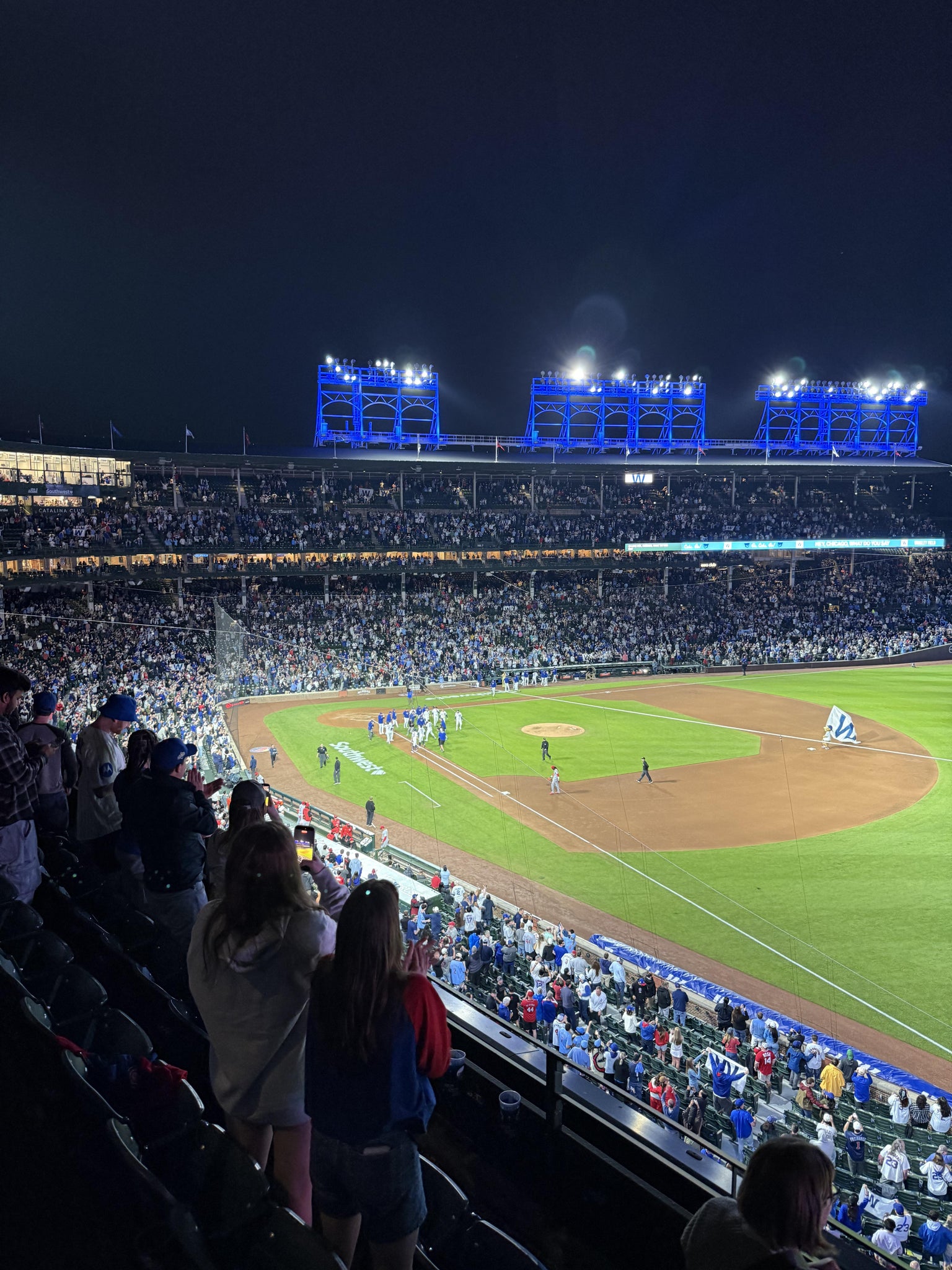 Real Fan View taken from 329 Right at Wrigley Field by Max S