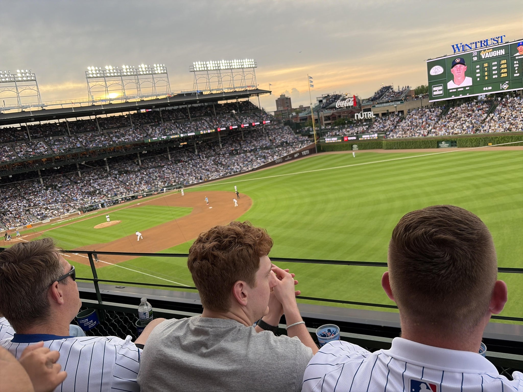 Real Fan View taken from 330 Right at Wrigley Field by Anonymous User