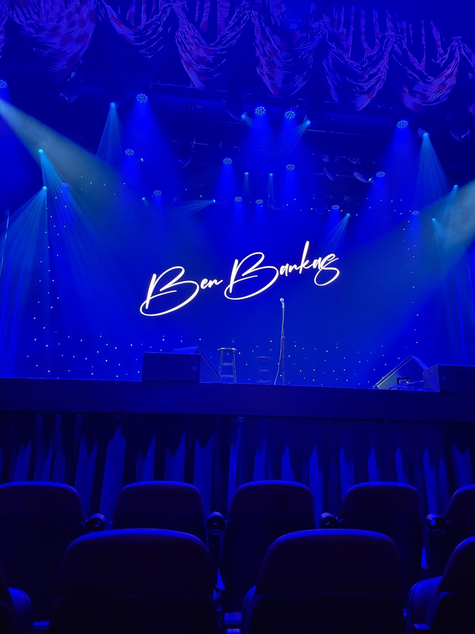 Real Fan View taken from Section B 1 at Xcite Center at Parx Casino by Douglas H