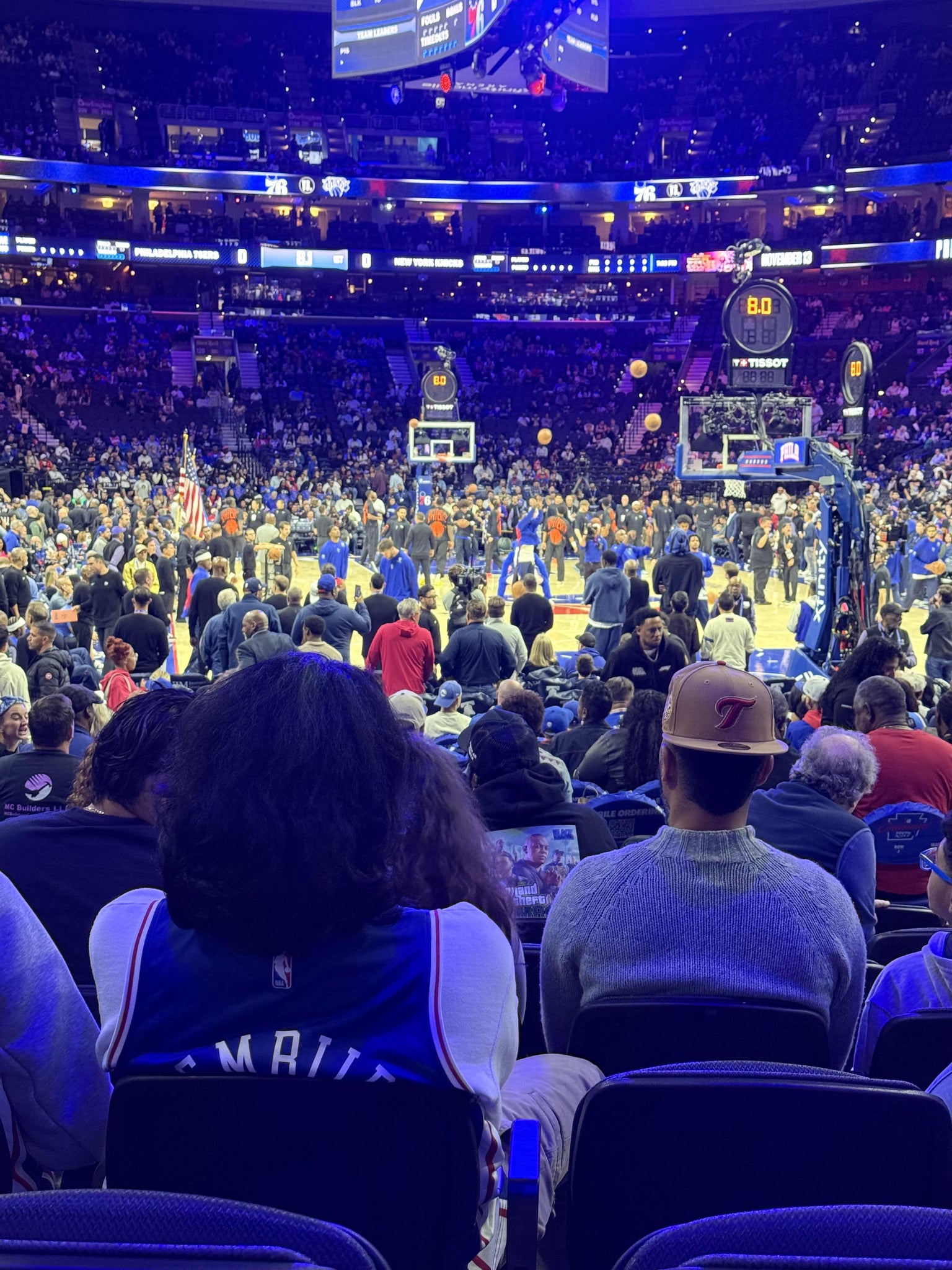 Real Fan View taken from Section 106 at Xfinity Mobile Arena by Anonymous User