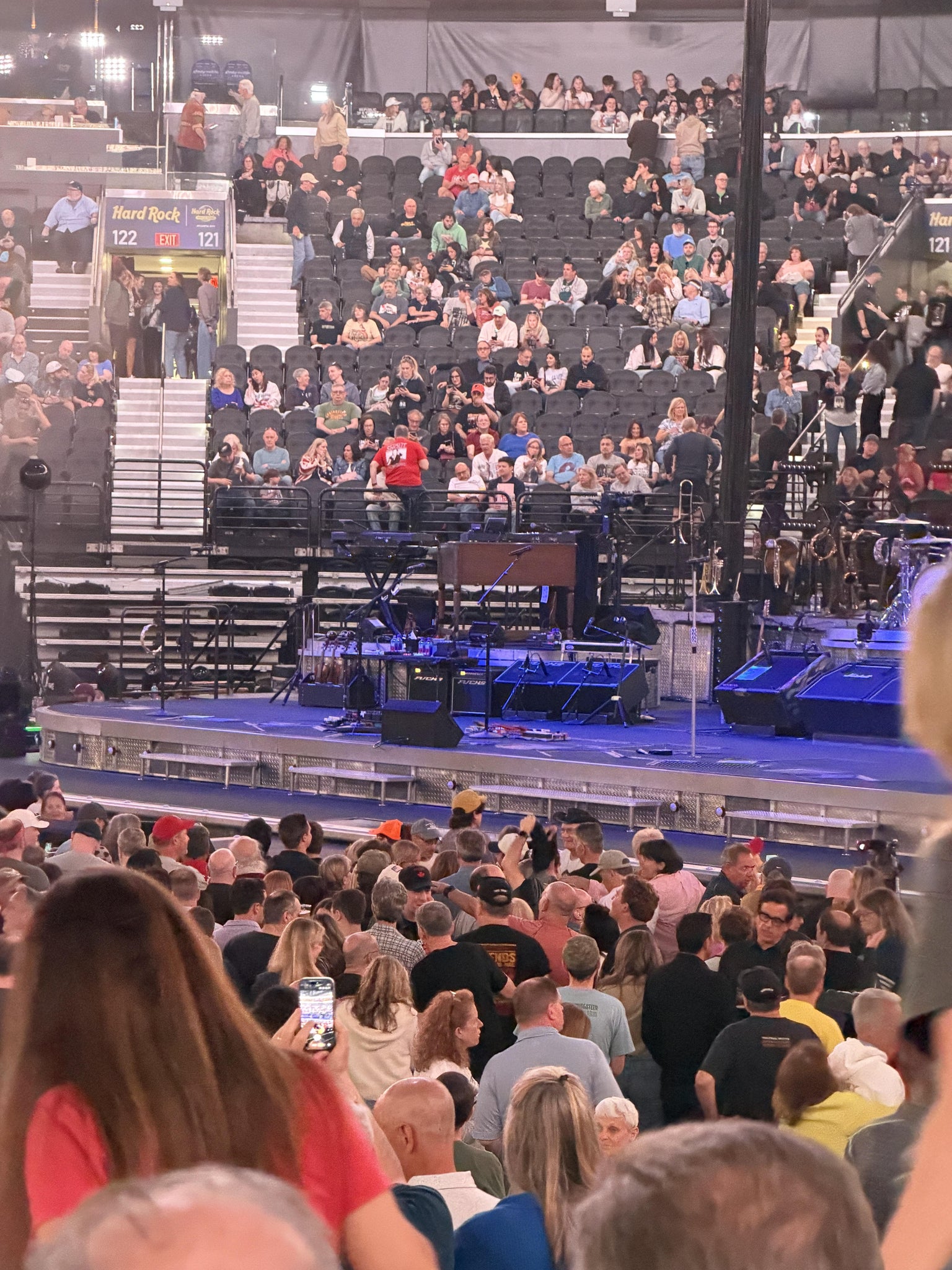 Real Fan View taken from Section 113 at Xfinity Mobile Arena by Rose W