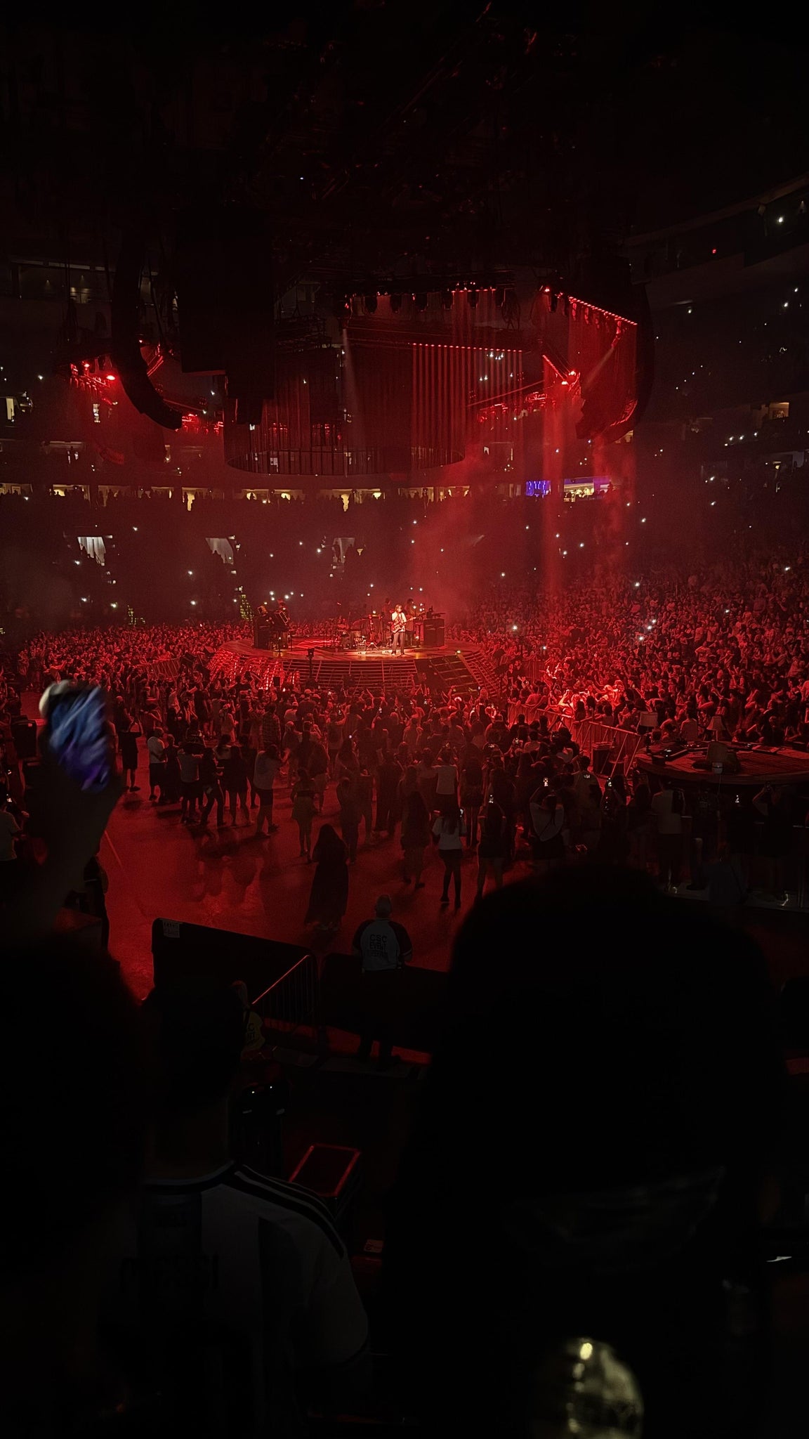 Real Fan View taken from Section 117 at Xfinity Mobile Arena by Brady S