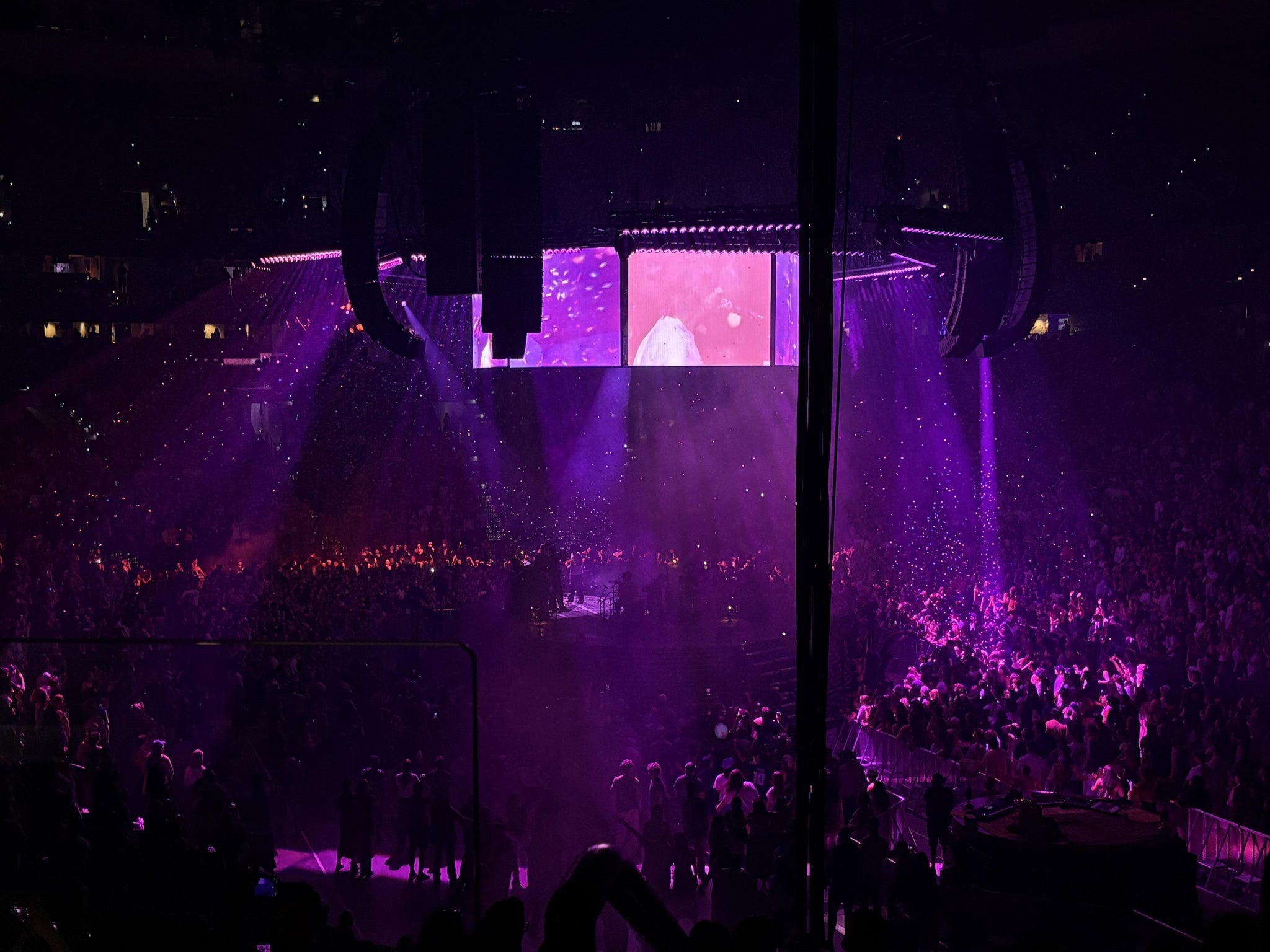 Real Fan View taken from Section 118 at Xfinity Mobile Arena by Kaybre D