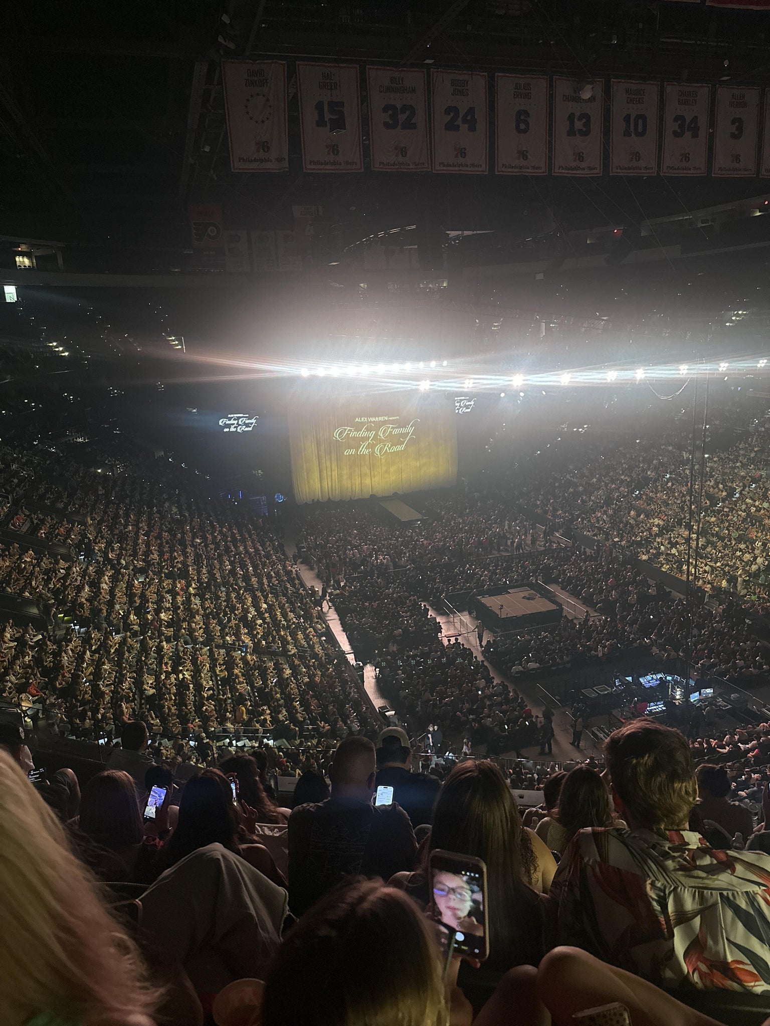 Real Fan View taken from Section 205 A at Xfinity Mobile Arena by Alexandria D