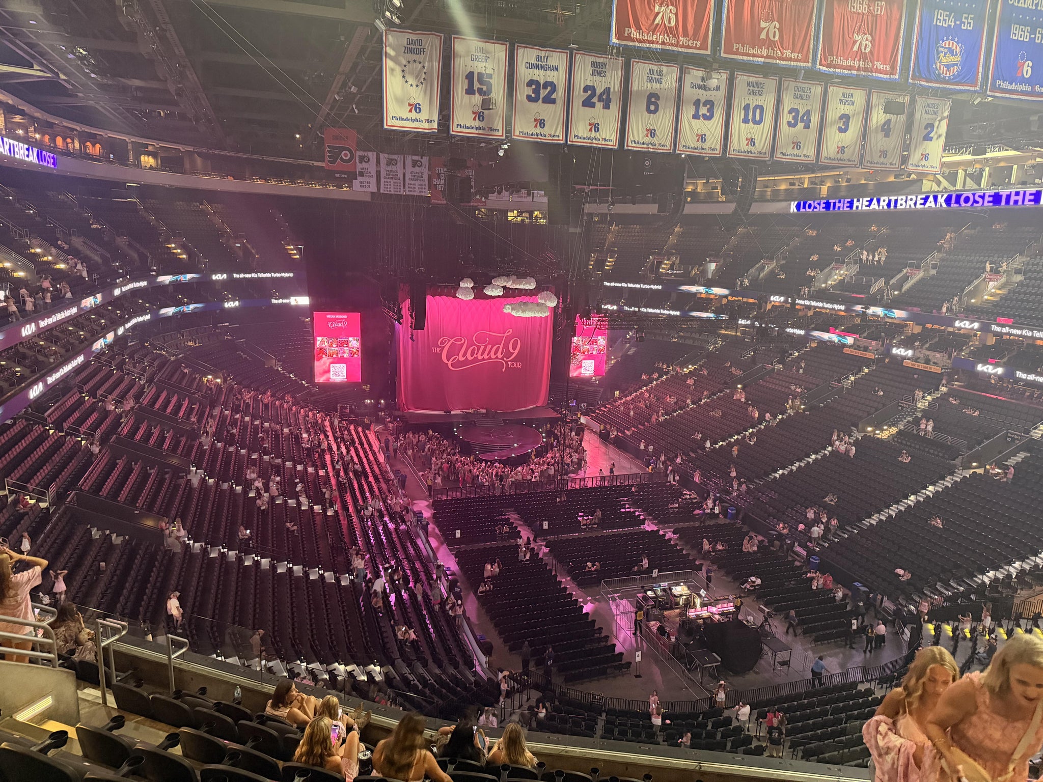Real Fan View taken from Section 205 A at Xfinity Mobile Arena by Tarah D