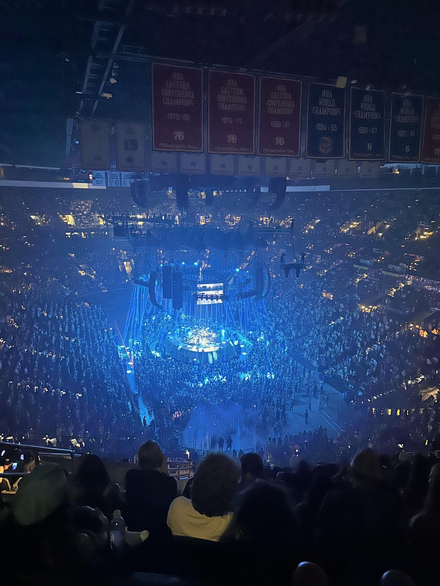 Real Fan View taken from Section 206 at Xfinity Mobile Arena by Tina B