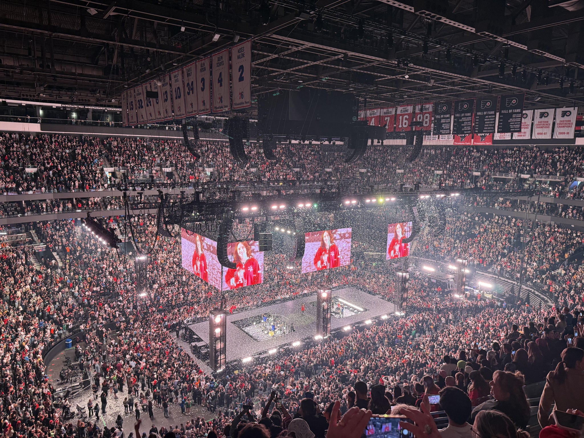 Real Fan View taken from Section 210 A at Xfinity Mobile Arena by Anonymous User
