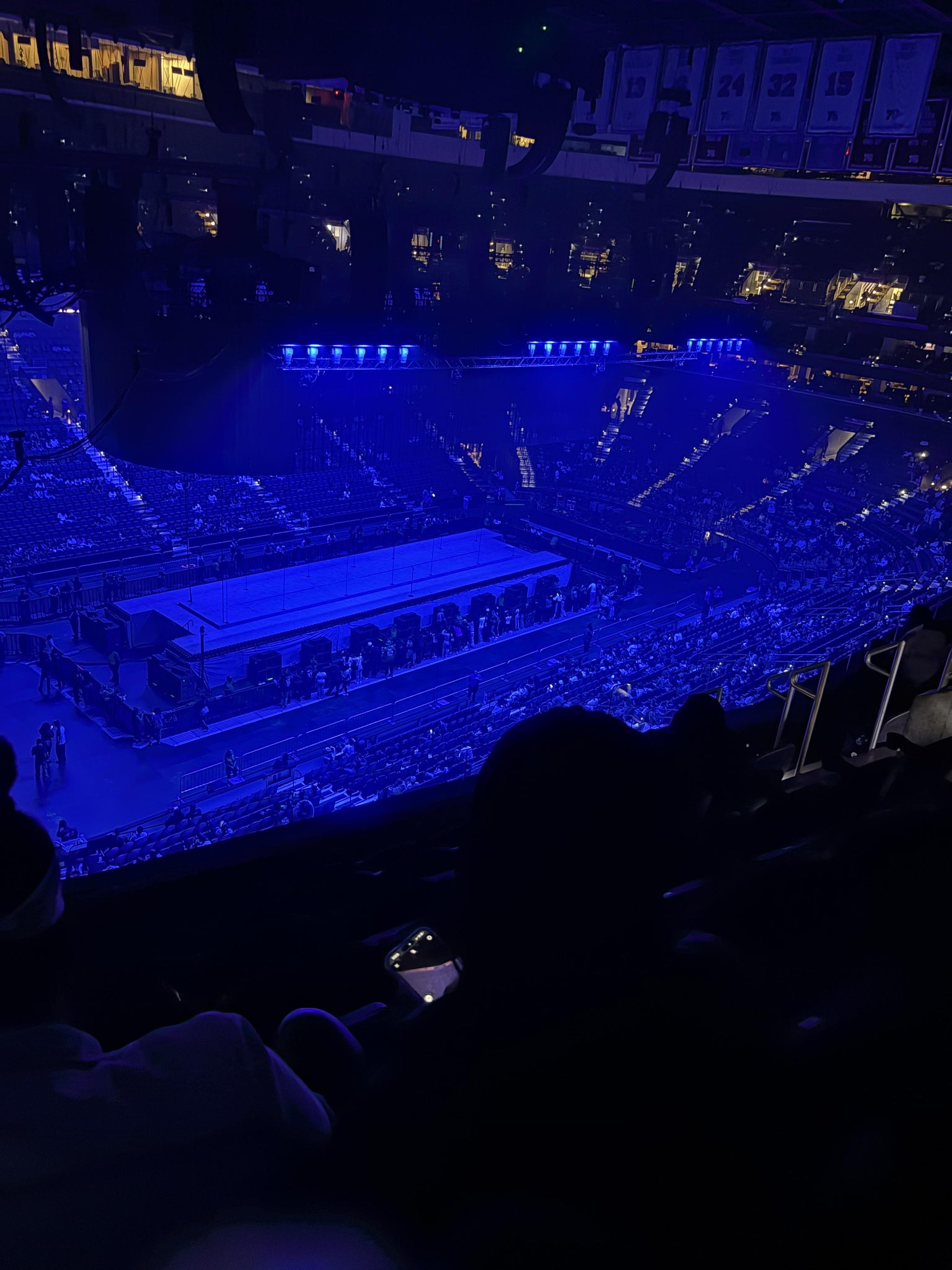 Real Fan View taken from Section 222 A at Xfinity Mobile Arena by Arianna O