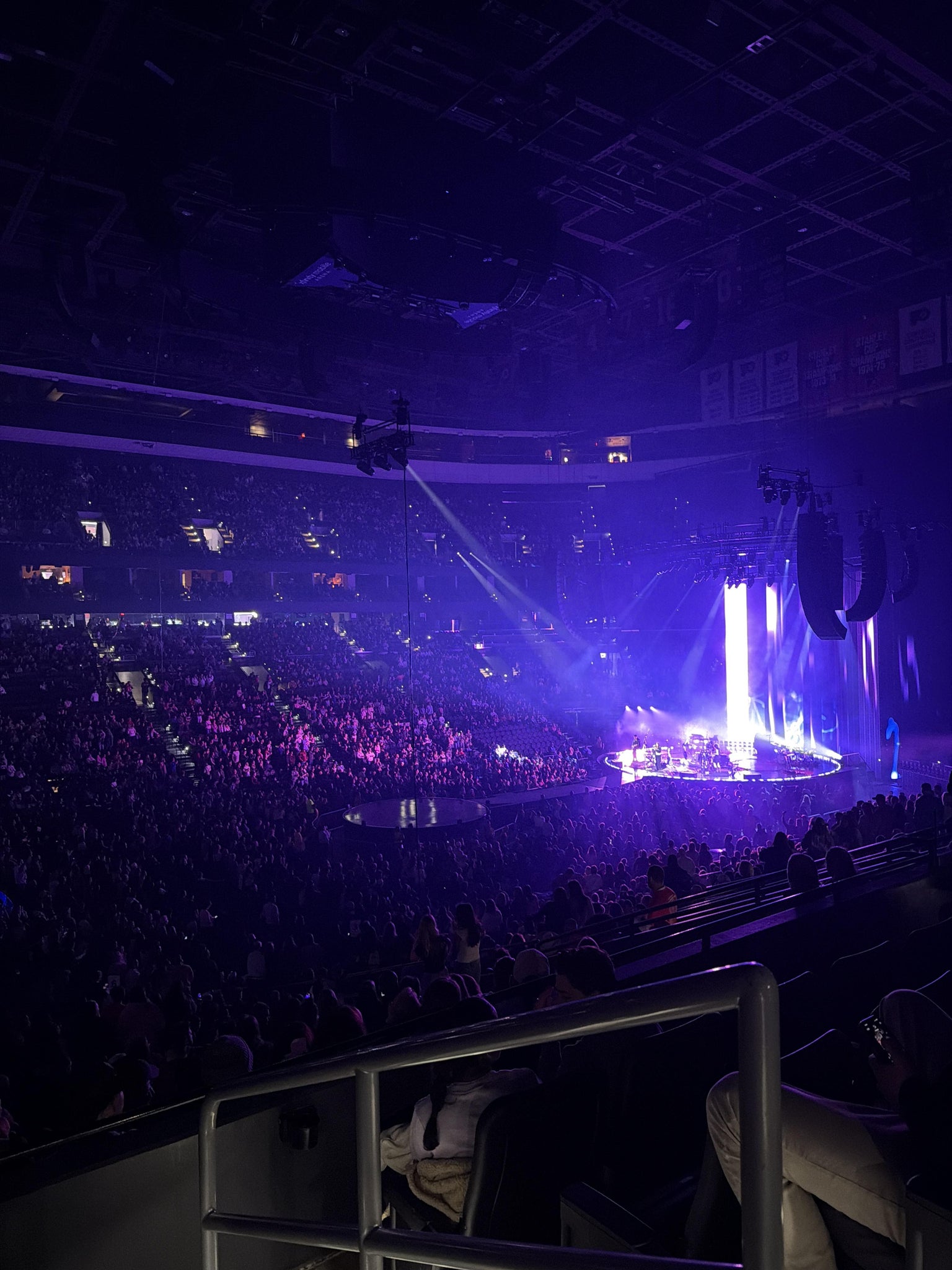 Real Fan View taken from Club Box 11 at Xfinity Mobile Arena by Ashnelly R