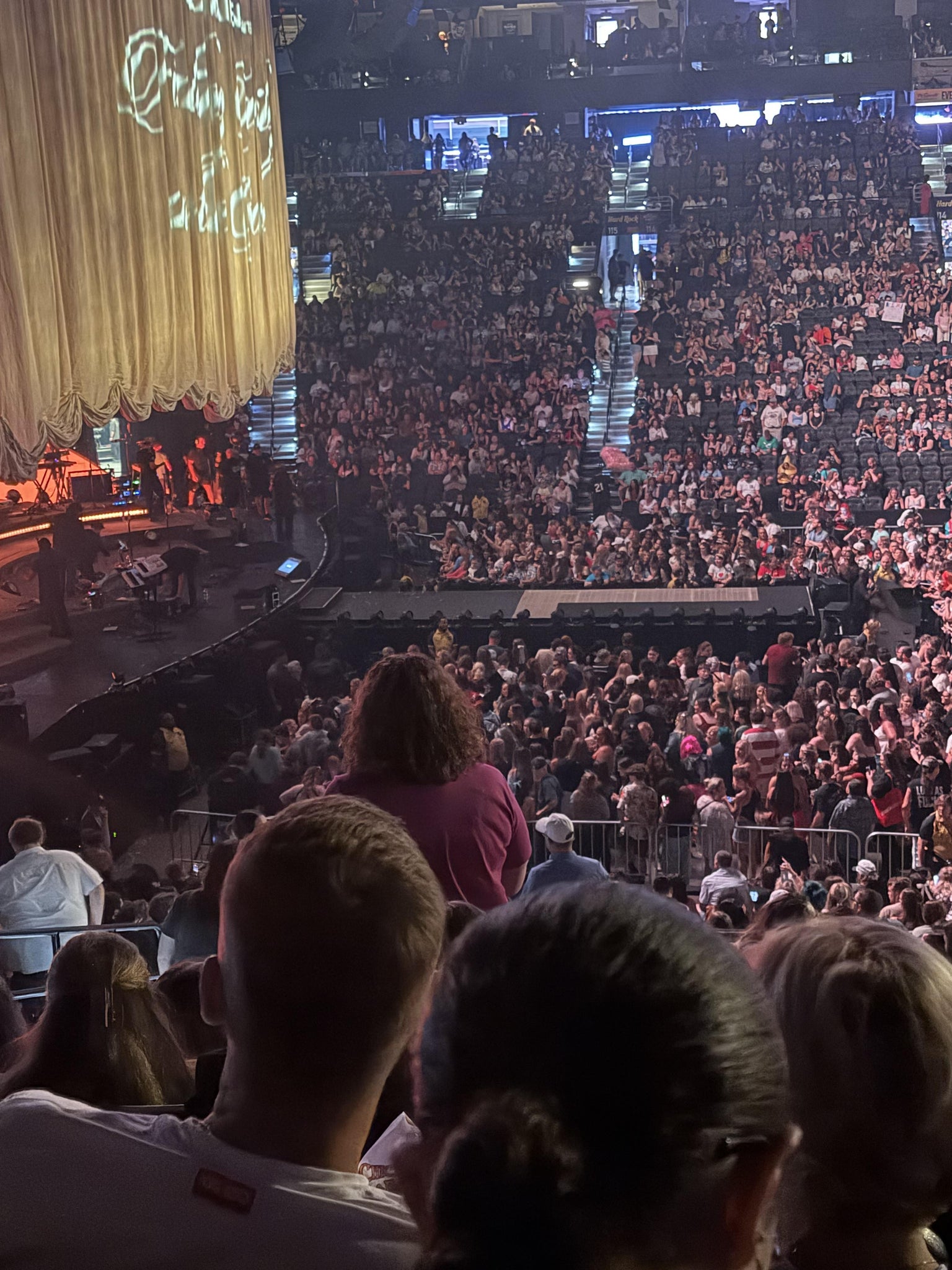 Real Fan View taken from Club Box 24 at Xfinity Mobile Arena by Rich S